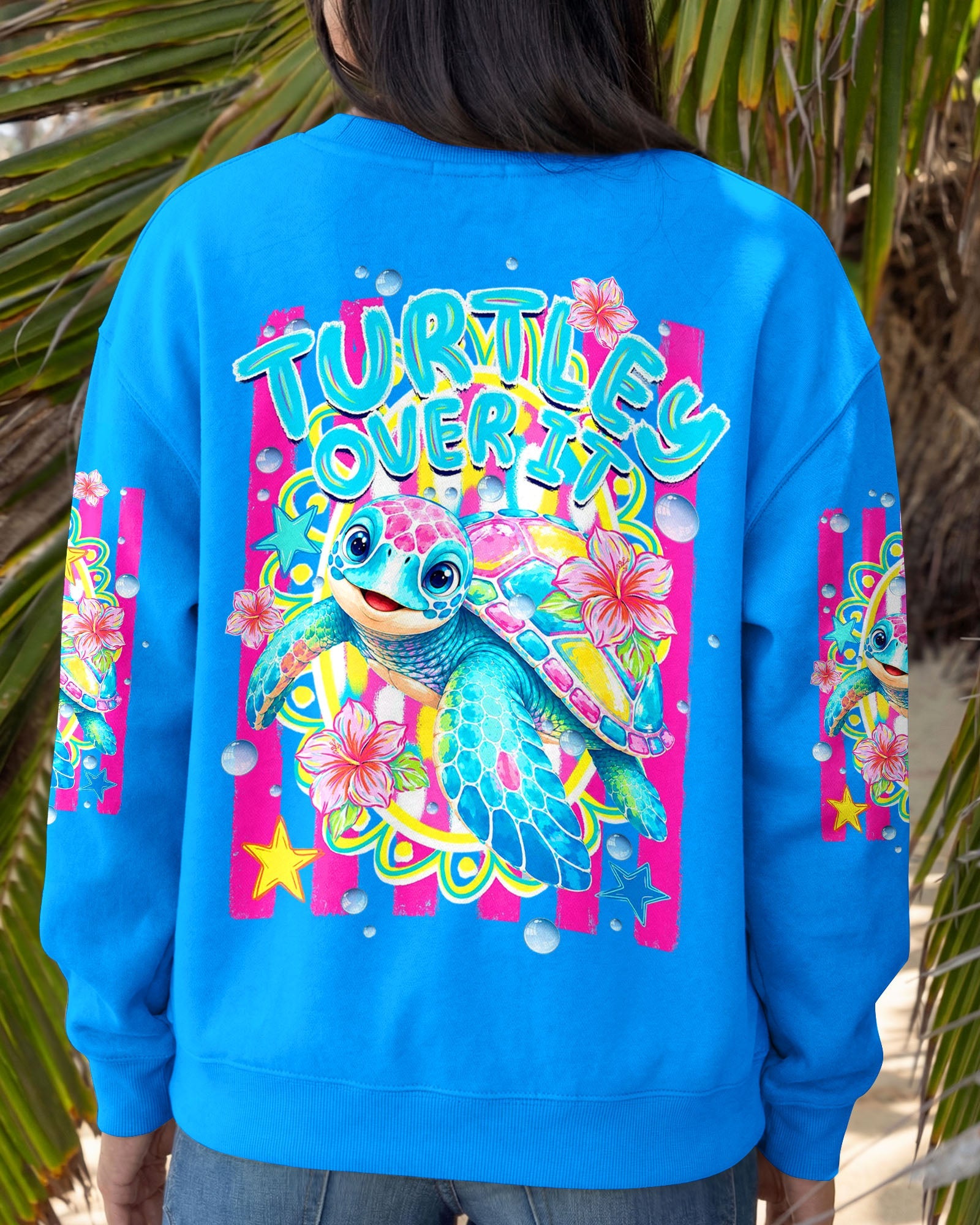 TURTLEY OVER IT TURTLE ALL OVER PRINT -  TLHN1106263