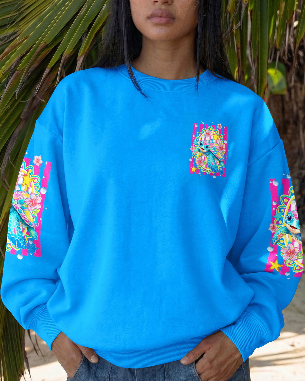 TURTLEY OVER IT TURTLE ALL OVER PRINT -  TLHN1106263