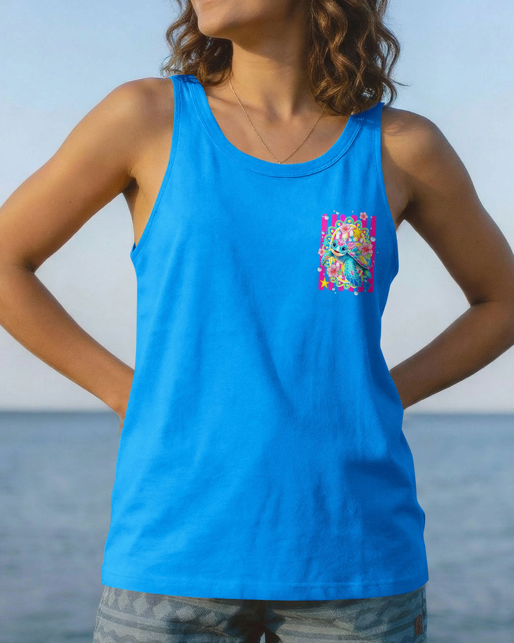 TURTLEY OVER IT TURTLE ALL OVER PRINT -  TLHN1106263