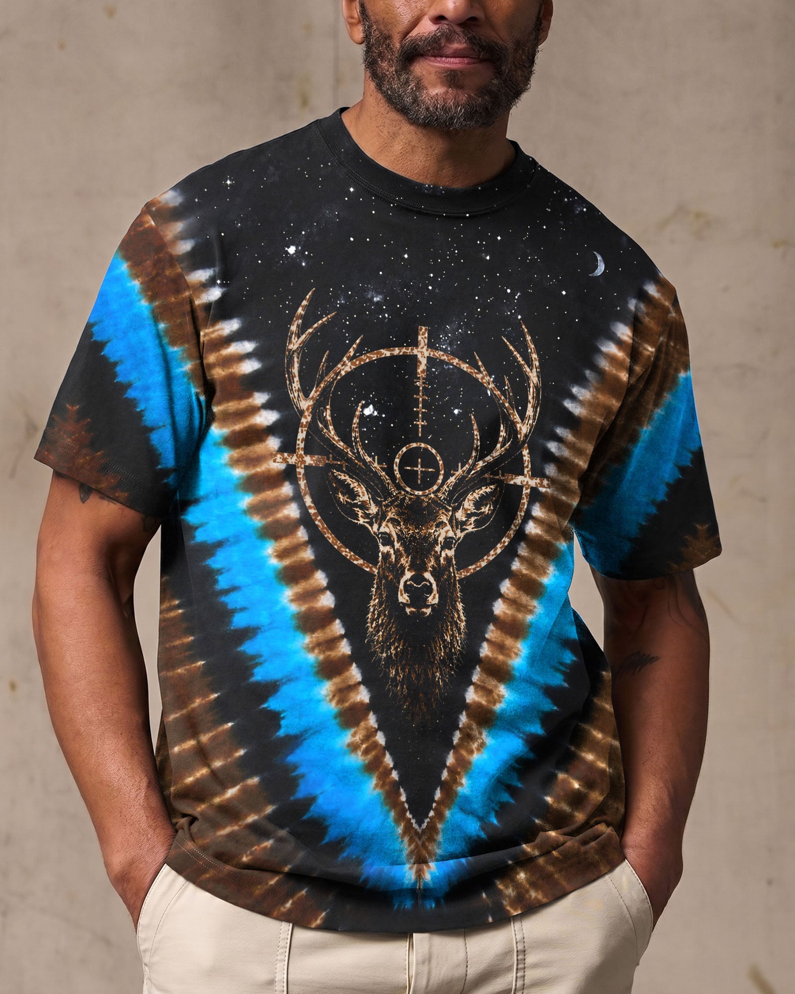 DEER HUNTING V PATTERN ALL OVER PRINT   - TLHN1506261