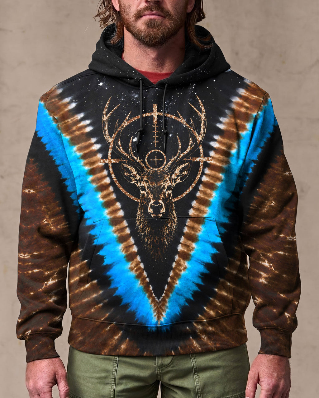 DEER HUNTING V PATTERN ALL OVER PRINT   - TLHN1506261