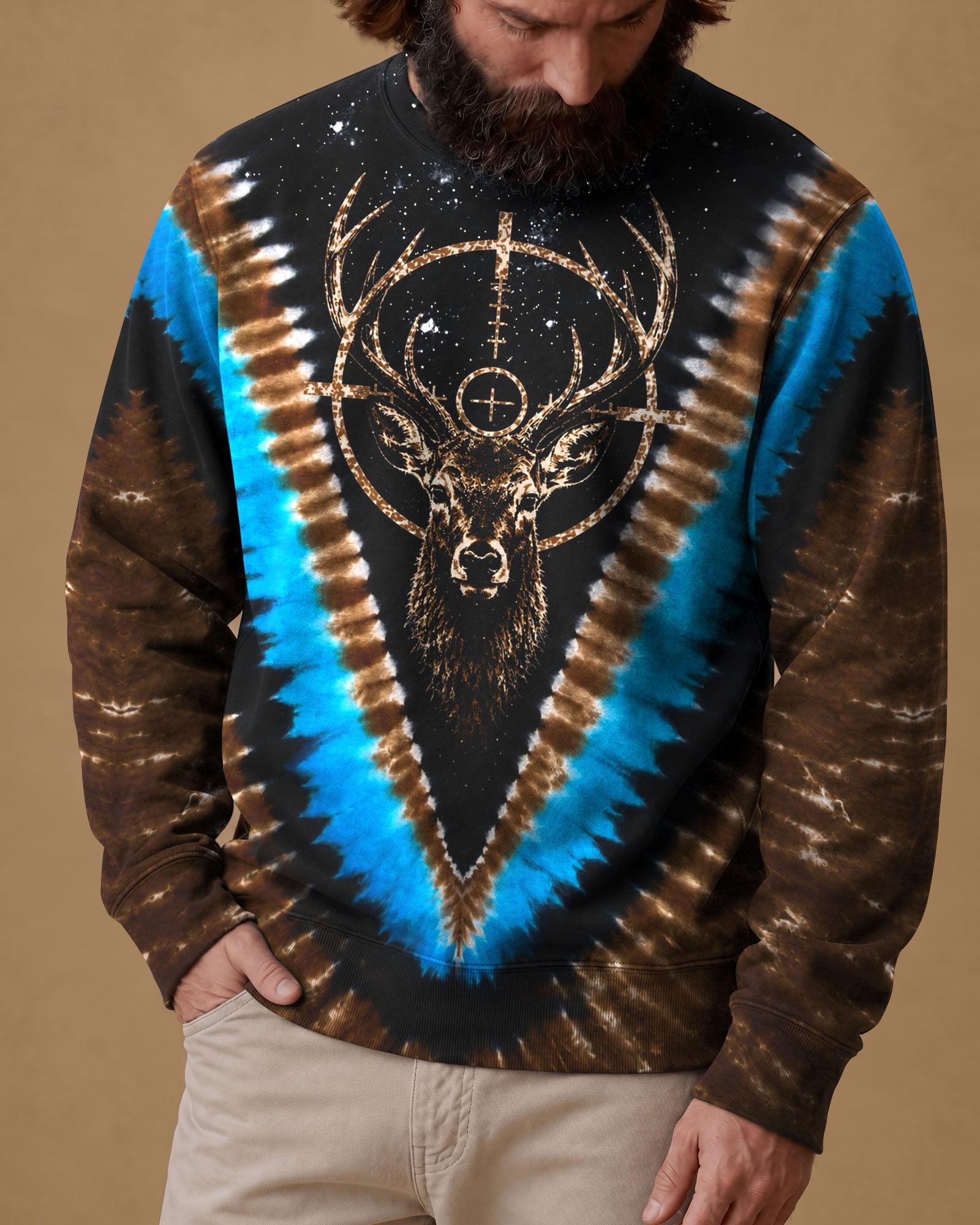 DEER HUNTING V PATTERN ALL OVER PRINT   - TLHN1506261