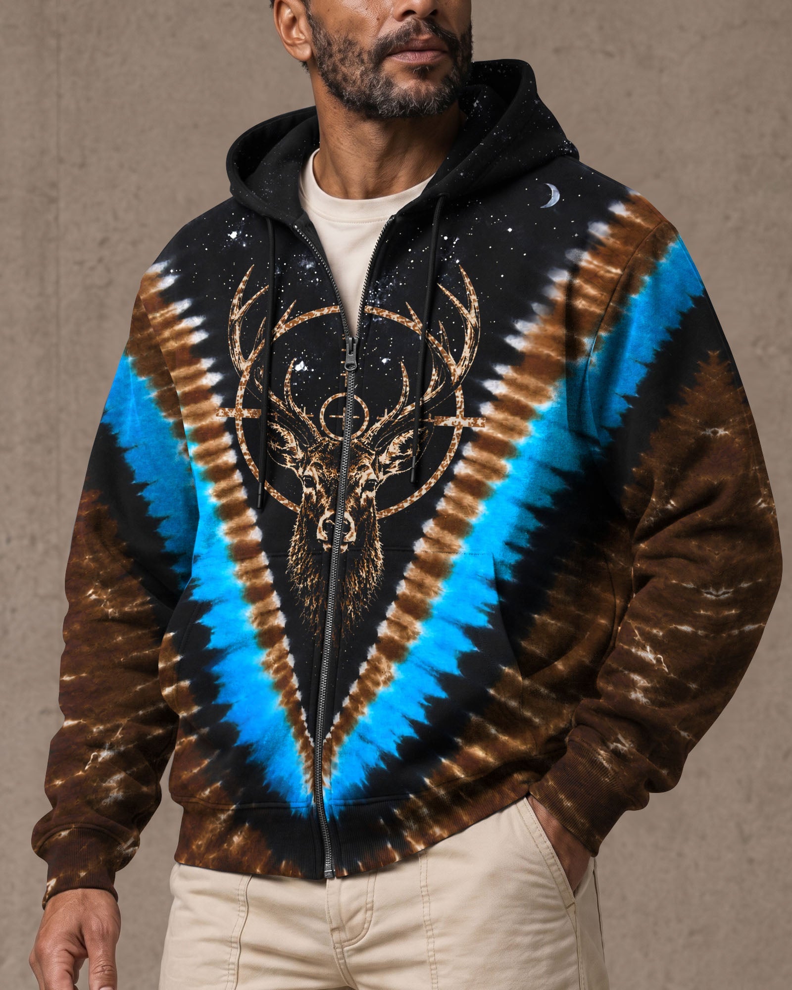 DEER HUNTING V PATTERN ALL OVER PRINT   - TLHN1506261
