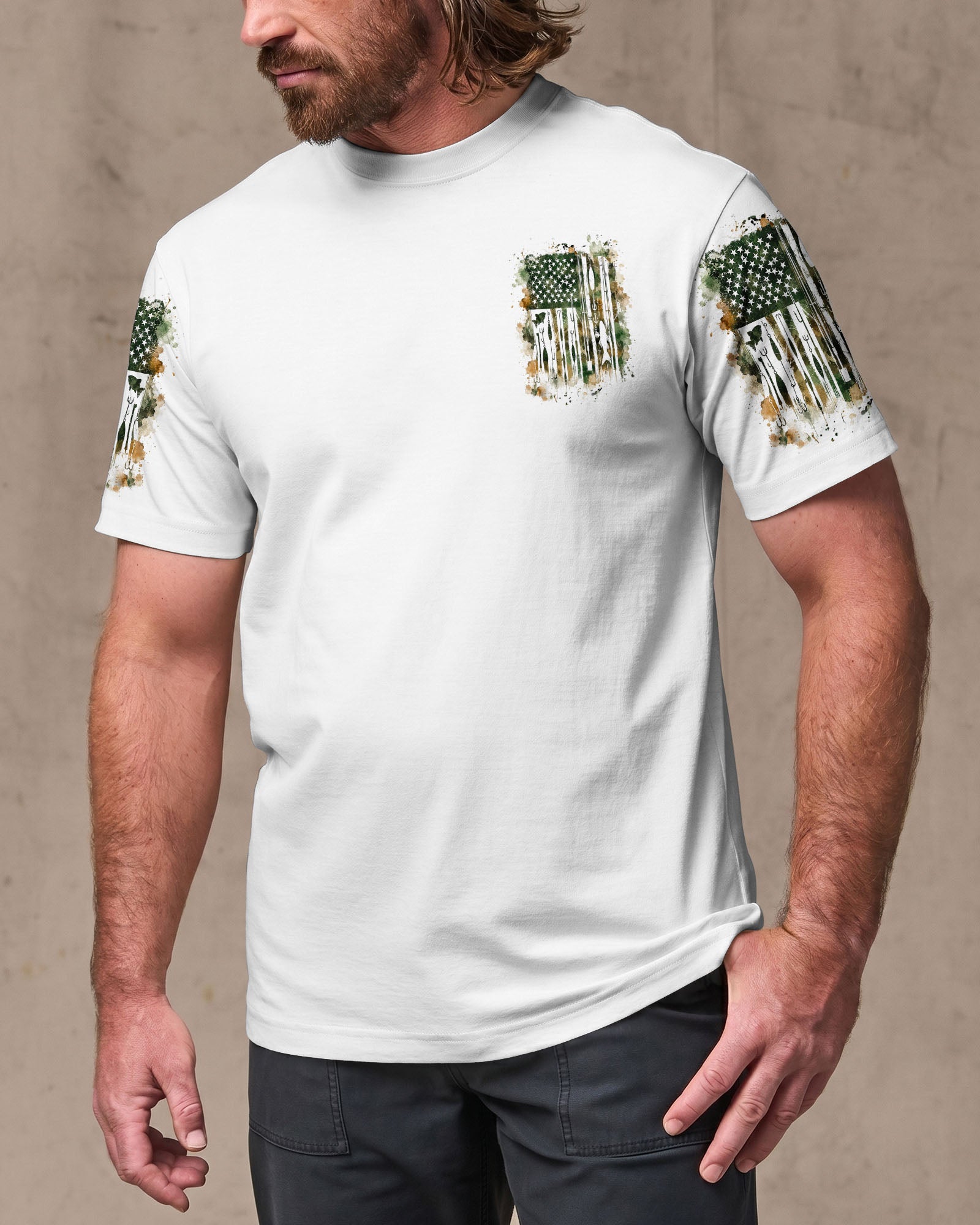 FISH AROUND AND FIND OUT FISHING ALL OVER PRINT - TLHN1906263