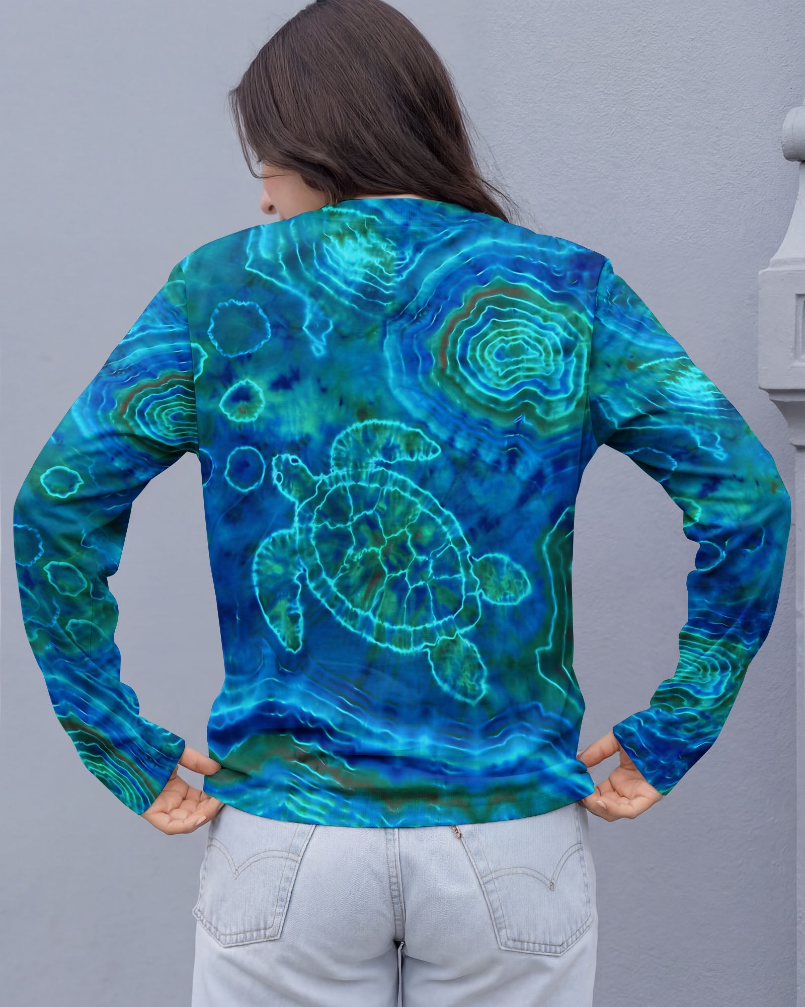 TURTLE UNDERSEA ALL OVER PRINT - TLHN2004261