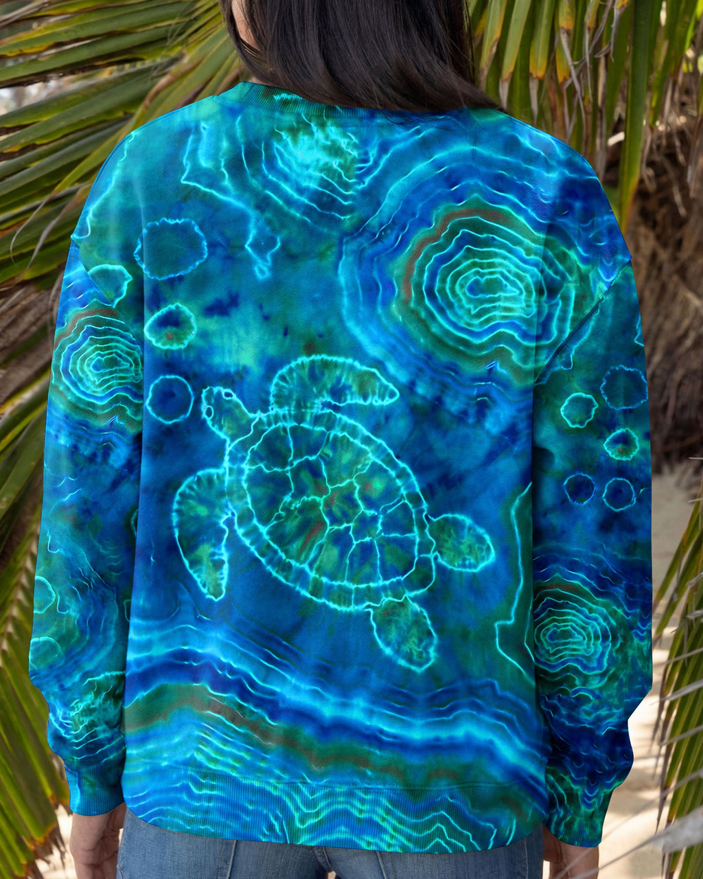 TURTLE UNDERSEA ALL OVER PRINT - TLHN2004261