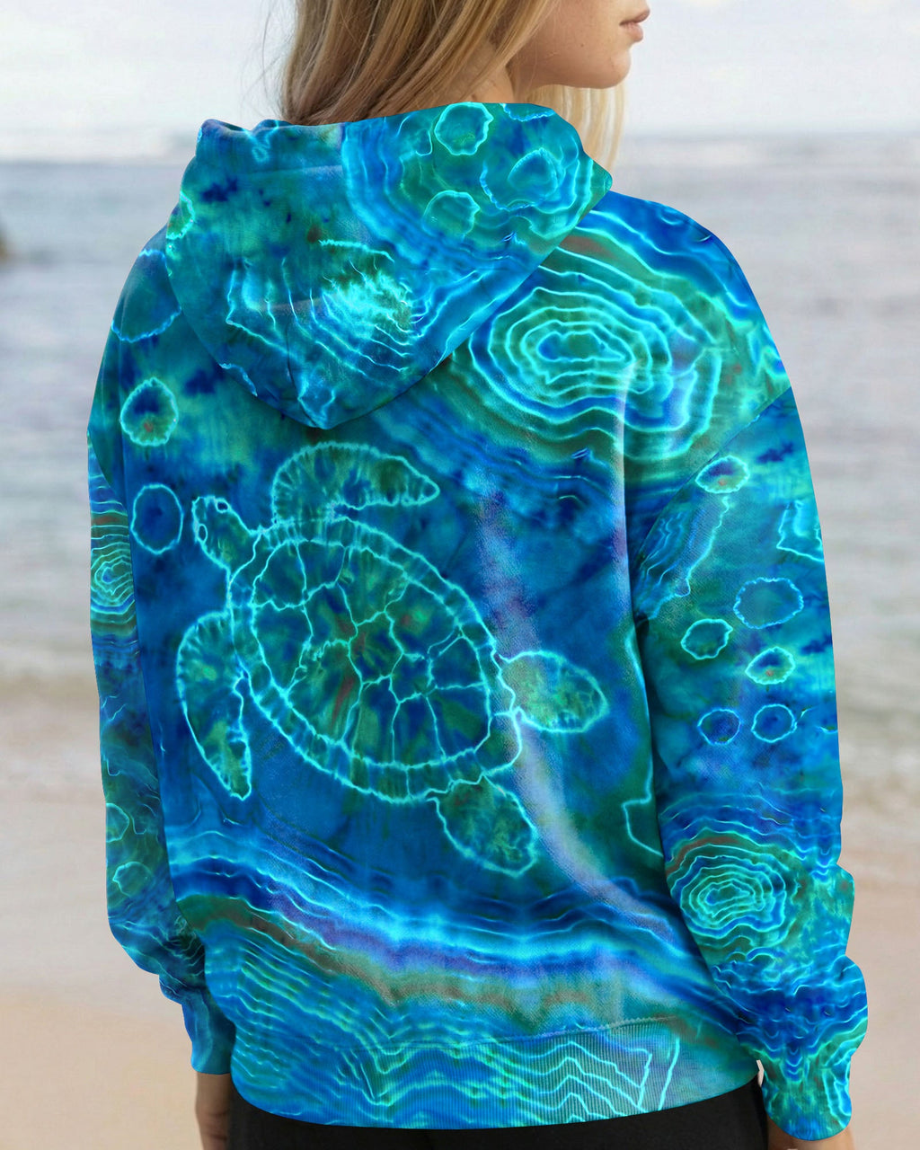 TURTLE UNDERSEA ALL OVER PRINT - TLHN2004261