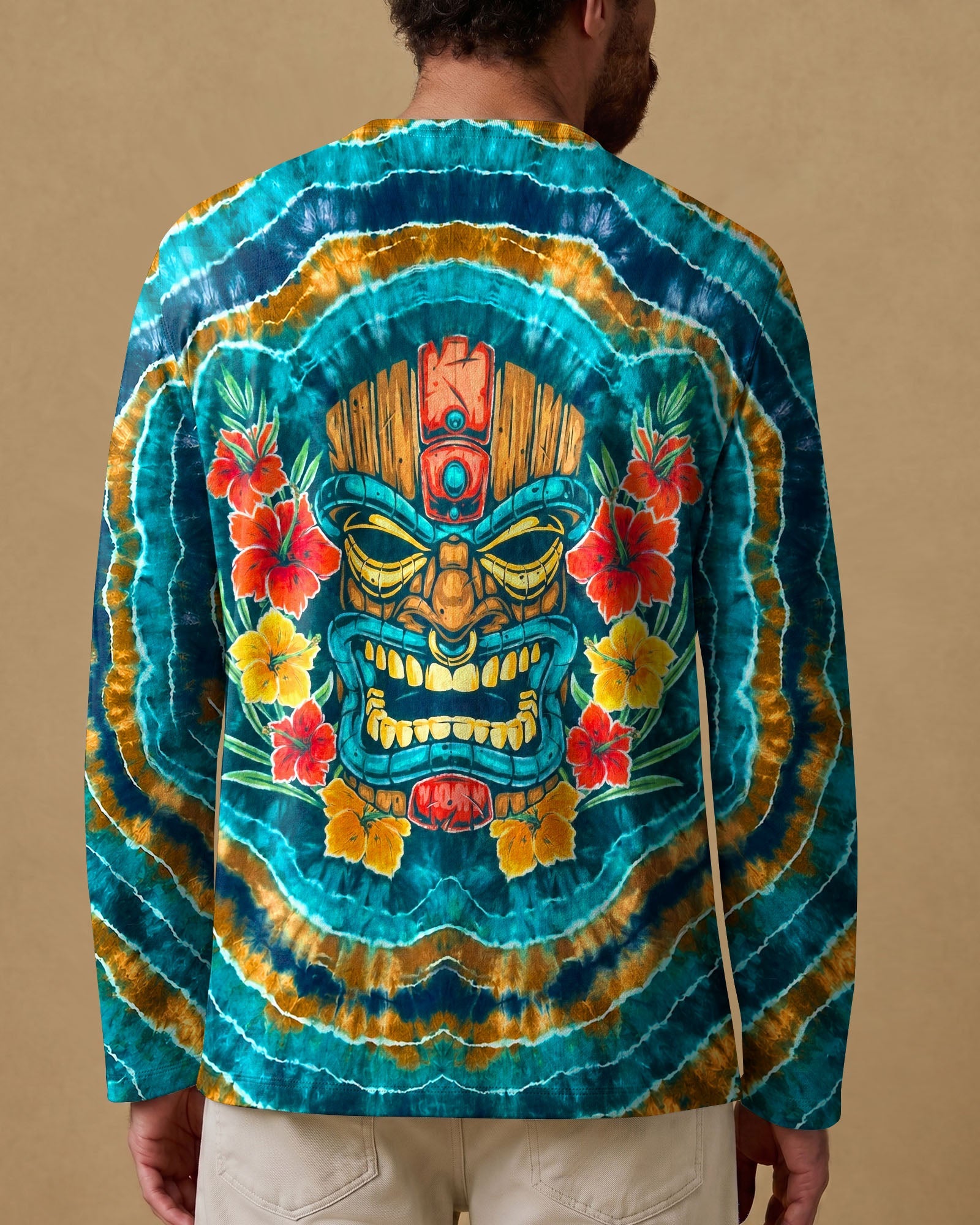 TROPICAL TIKI SWIRL ALL OVER PRINT  - TLHN2406264