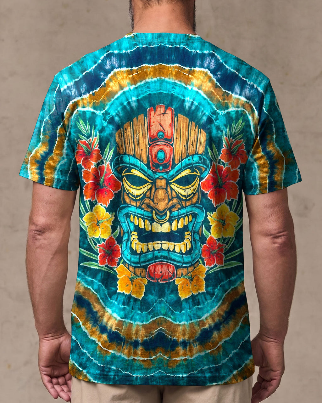 TROPICAL TIKI SWIRL ALL OVER PRINT  - TLHN2406264