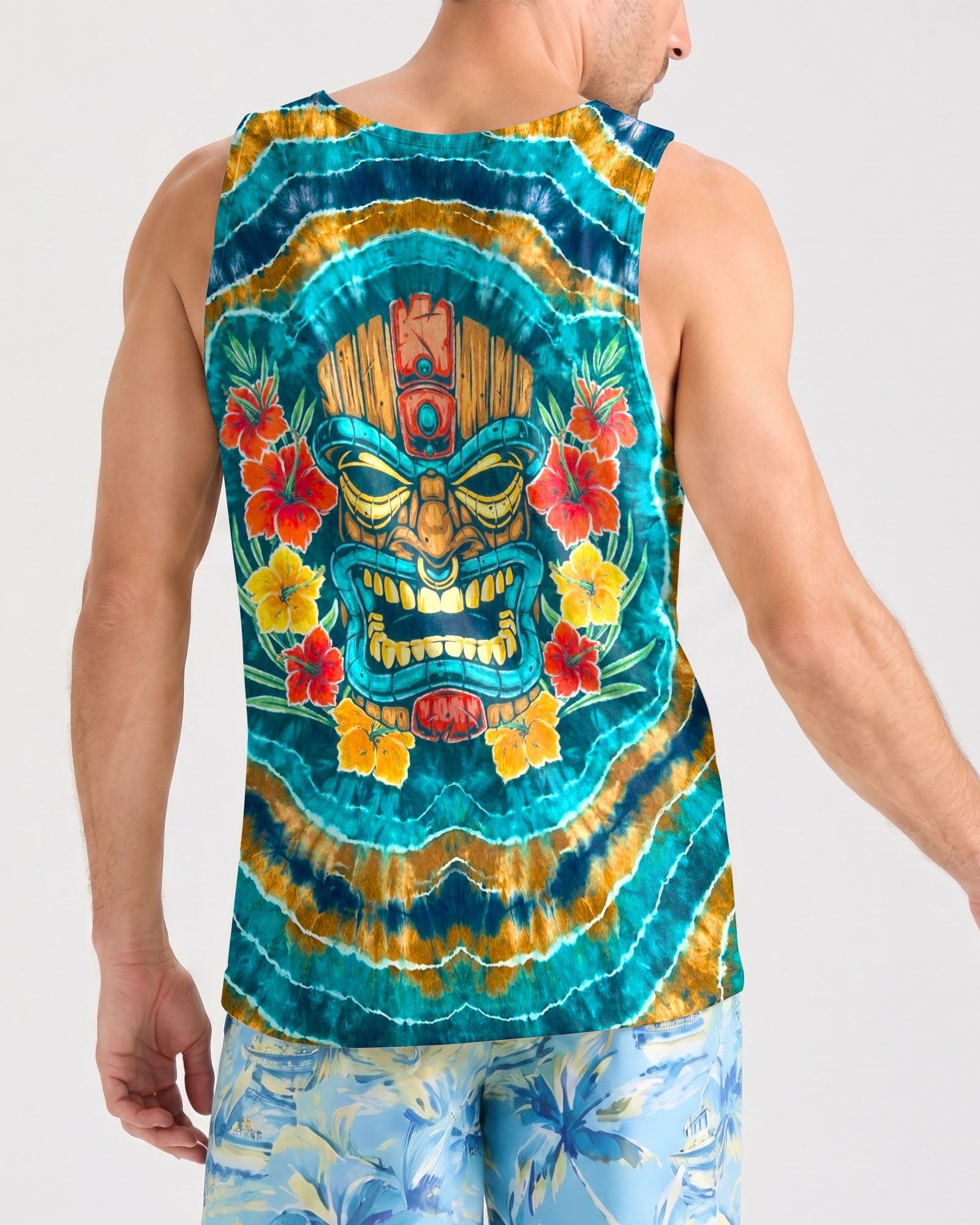 TROPICAL TIKI SWIRL ALL OVER PRINT  - TLHN2406264