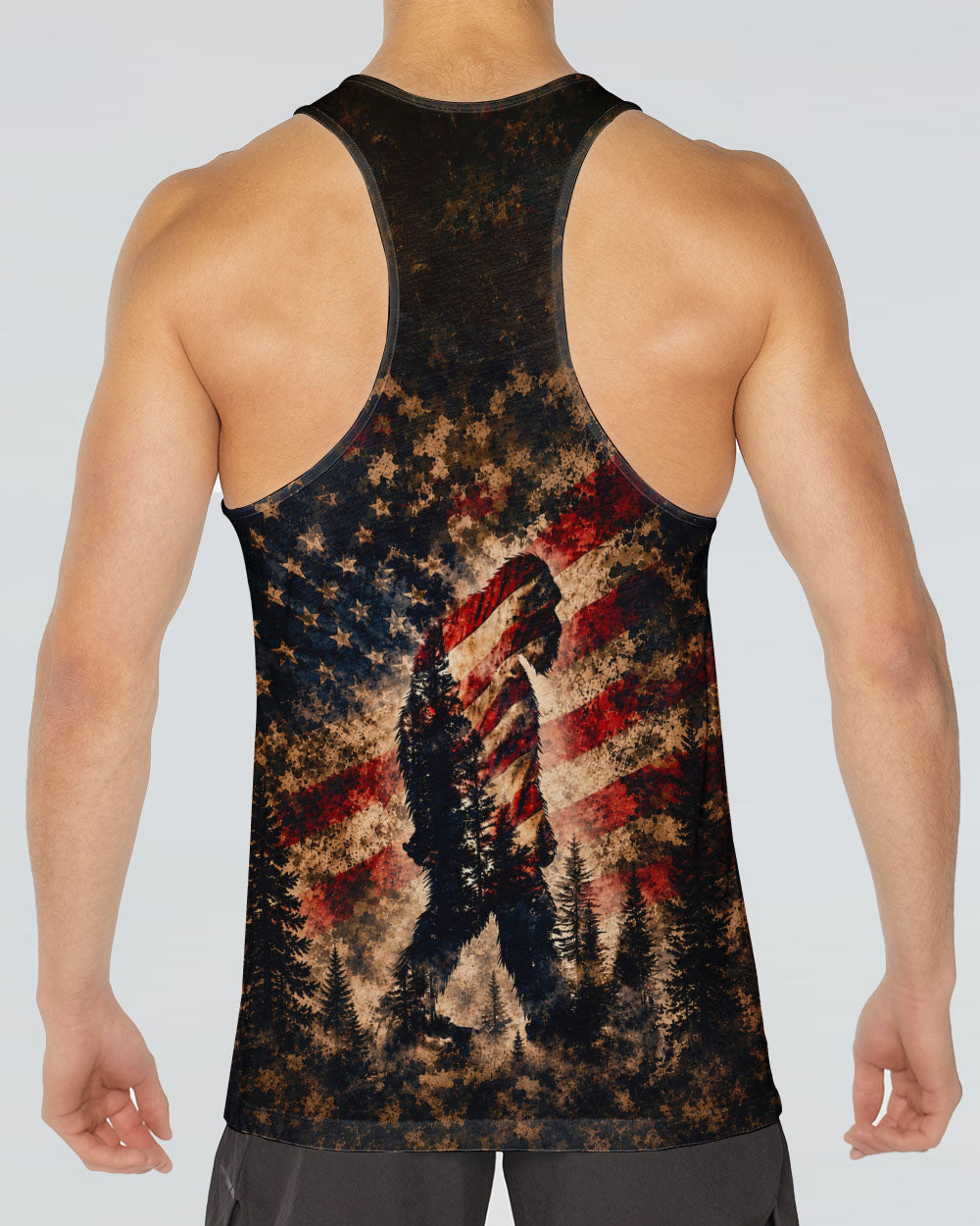 NOT ALL WHO WANDER ARE LOST BIGFOOT ALL OVER PRINT - TLHN2705262