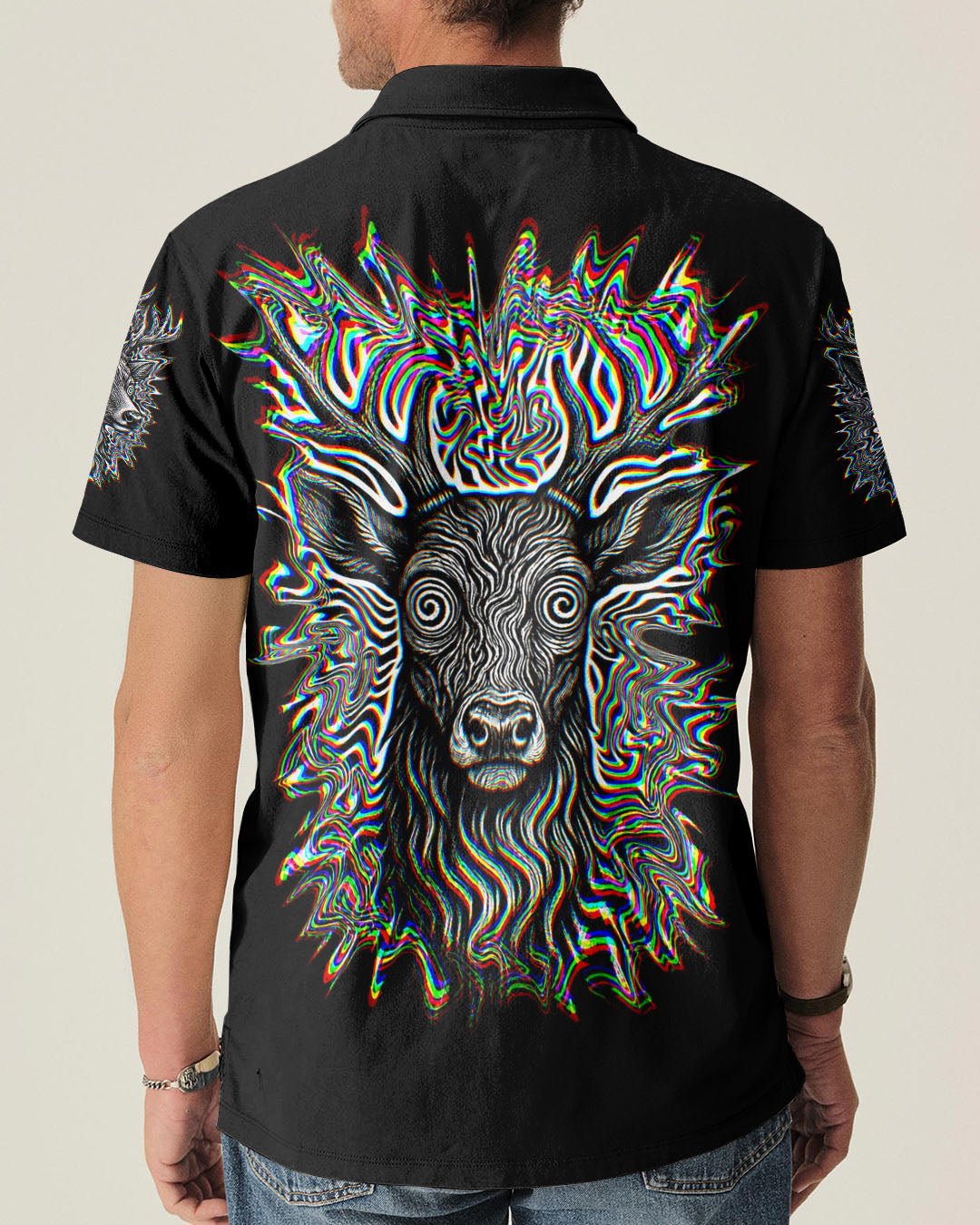 HUNTING DEER GLITCH  ALL OVER PRINT   - TLHN2805261