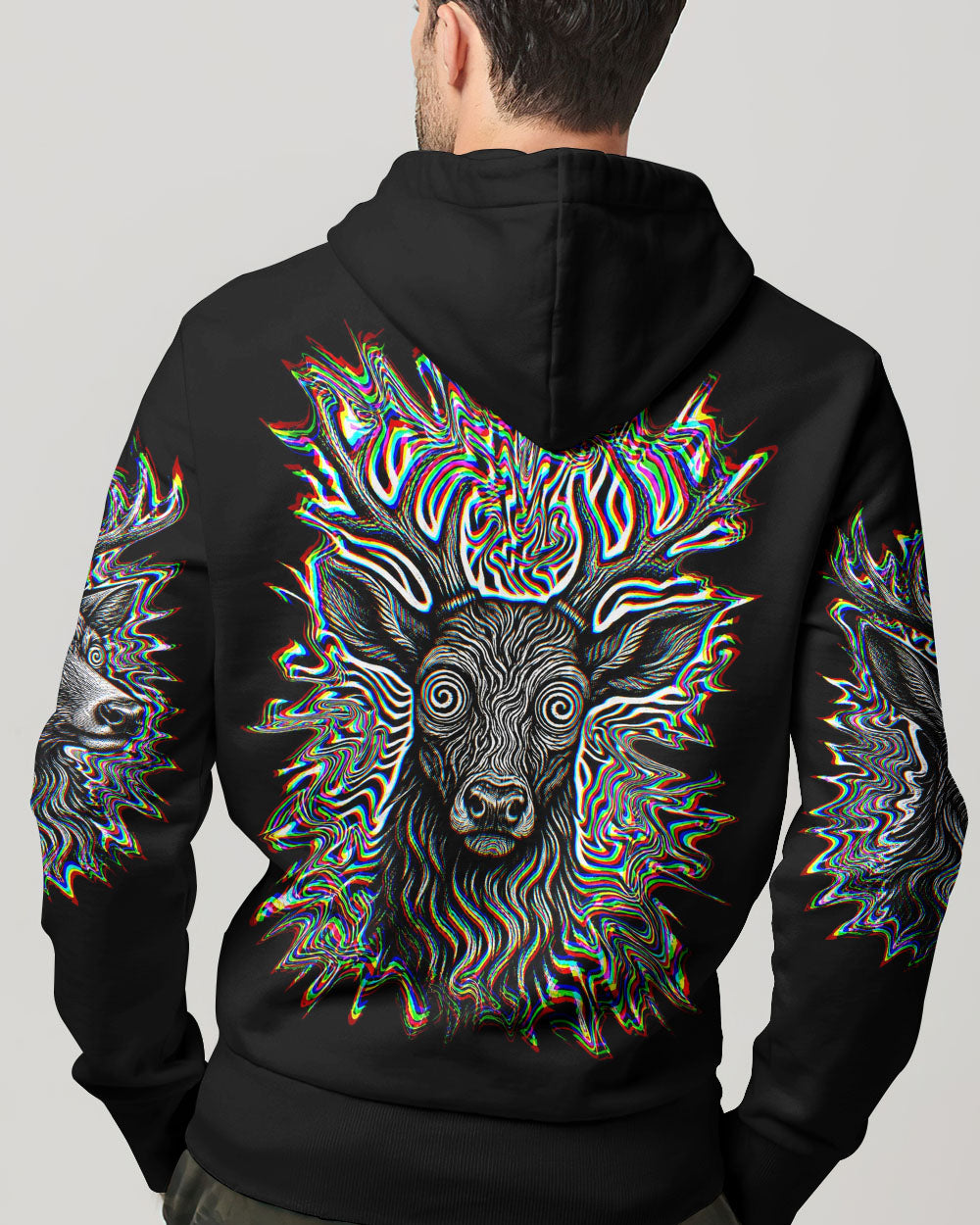 HUNTING DEER GLITCH  ALL OVER PRINT   - TLHN2805261