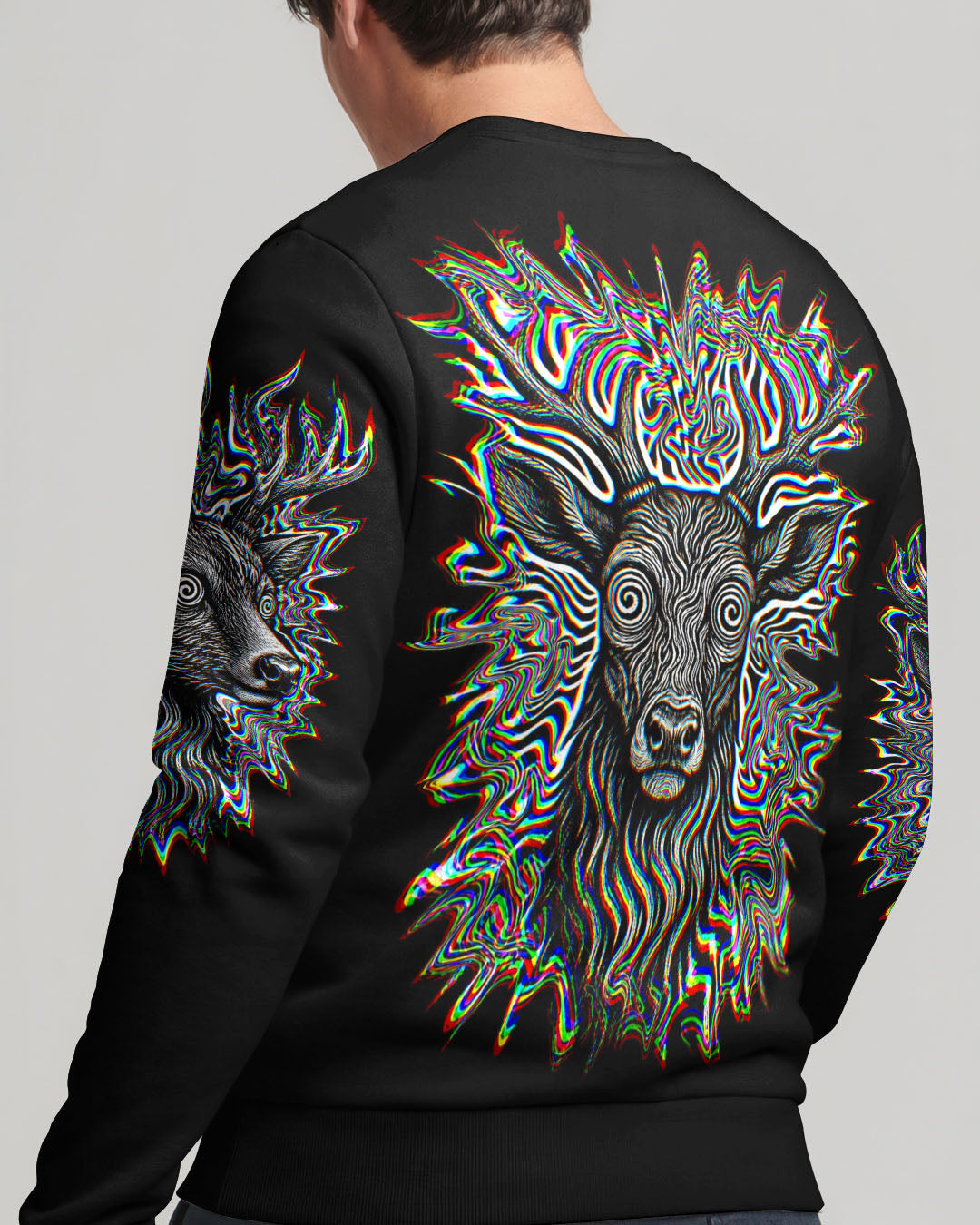 HUNTING DEER GLITCH  ALL OVER PRINT   - TLHN2805261