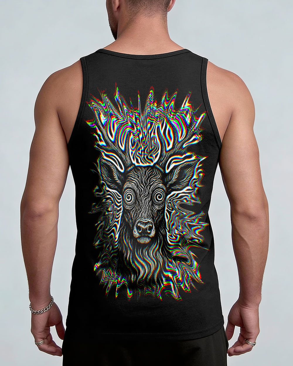 HUNTING DEER GLITCH  ALL OVER PRINT   - TLHN2805261