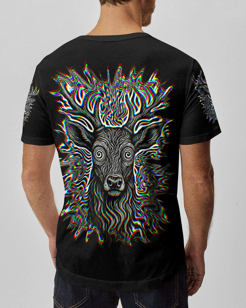 HUNTING DEER GLITCH  ALL OVER PRINT   - TLHN2805261
