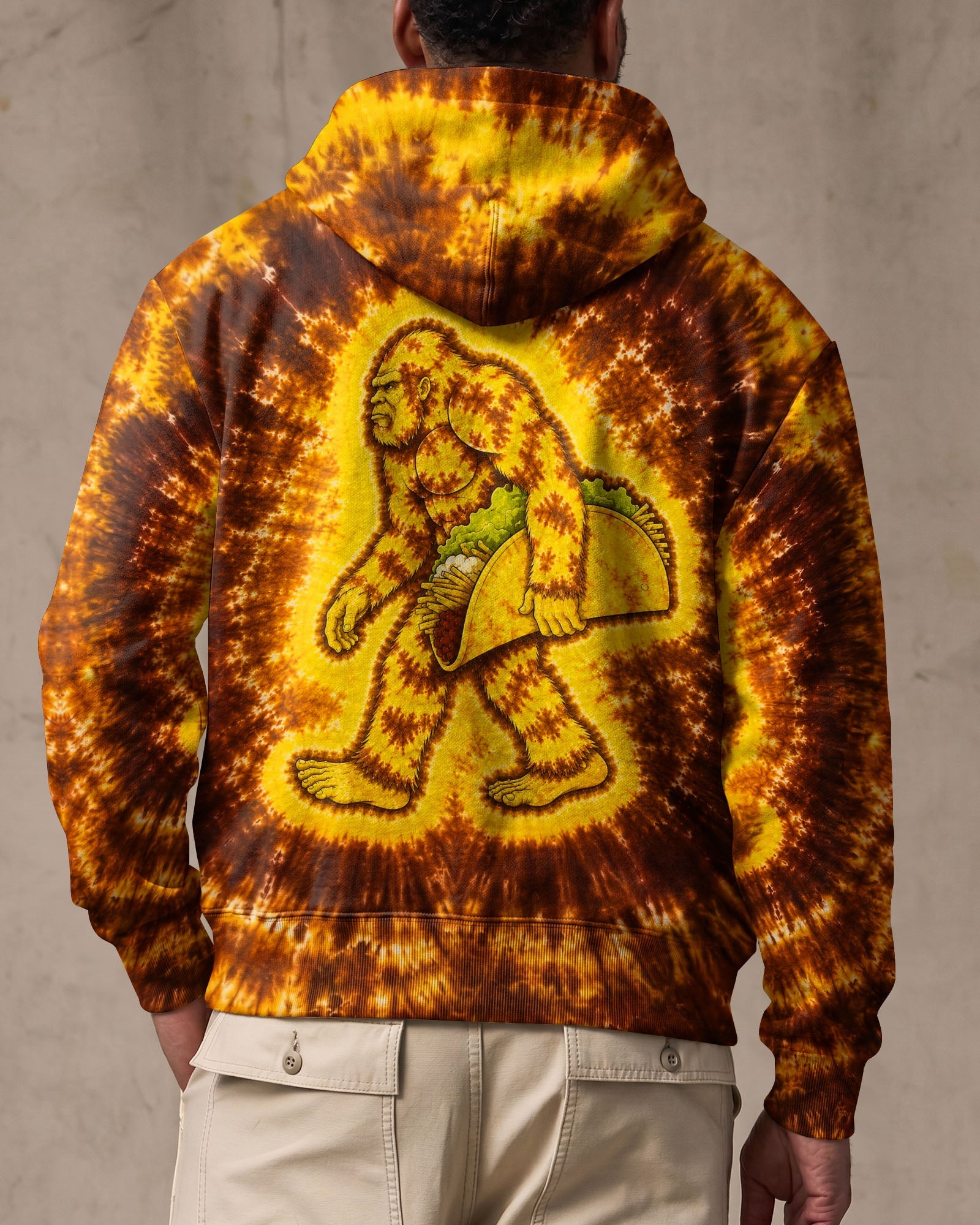 BIGFOOT TACO SWIRL ALL OVER PRINT  - TLHN2906262