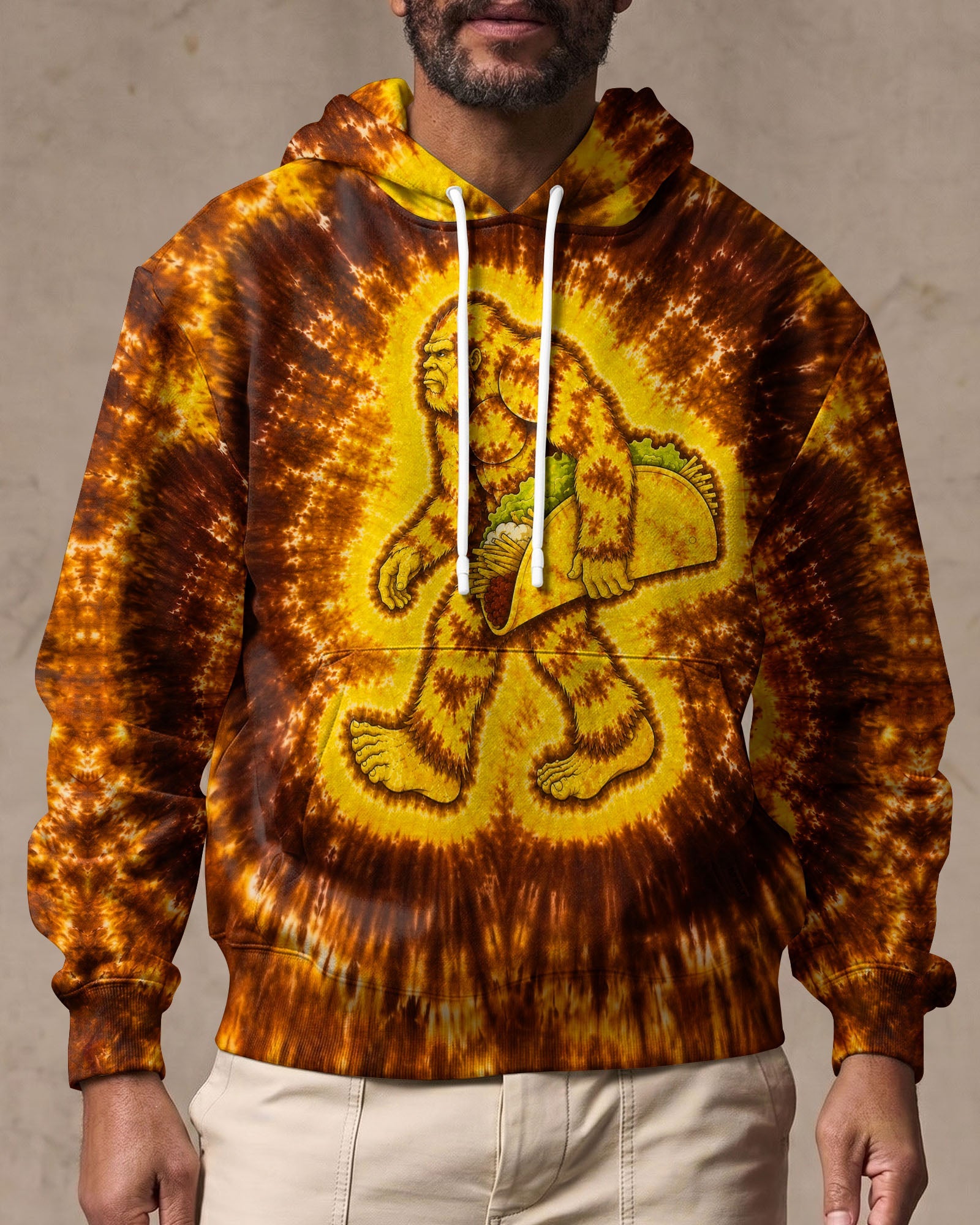 BIGFOOT TACO SWIRL ALL OVER PRINT  - TLHN2906262