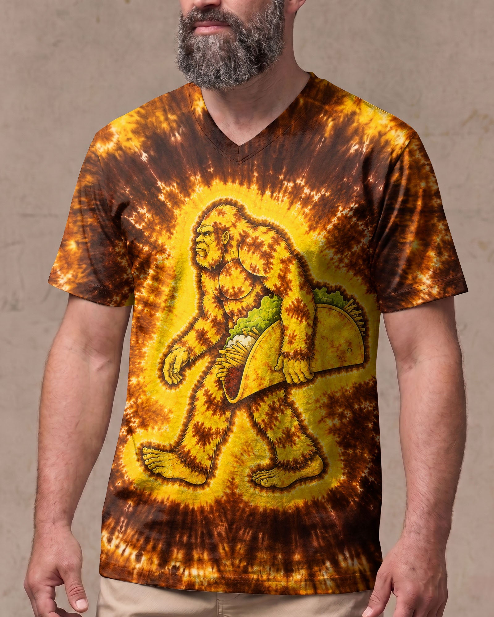 BIGFOOT TACO SWIRL ALL OVER PRINT  - TLHN2906262