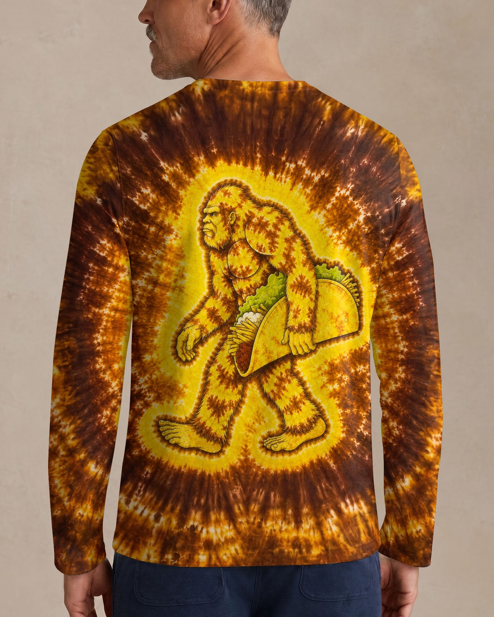 BIGFOOT TACO SWIRL ALL OVER PRINT  - TLHN2906262