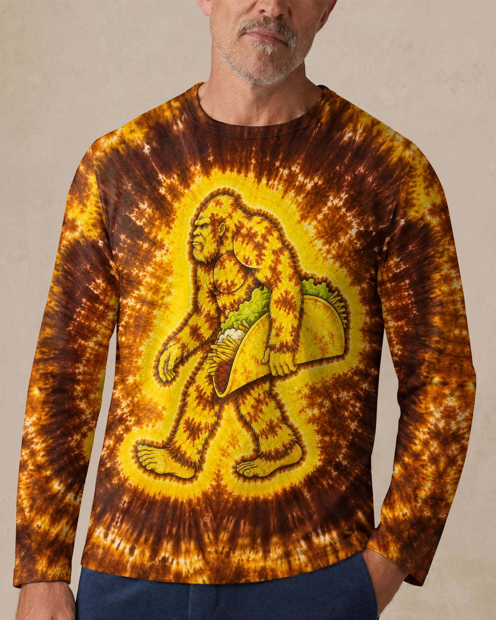 BIGFOOT TACO SWIRL ALL OVER PRINT  - TLHN2906262