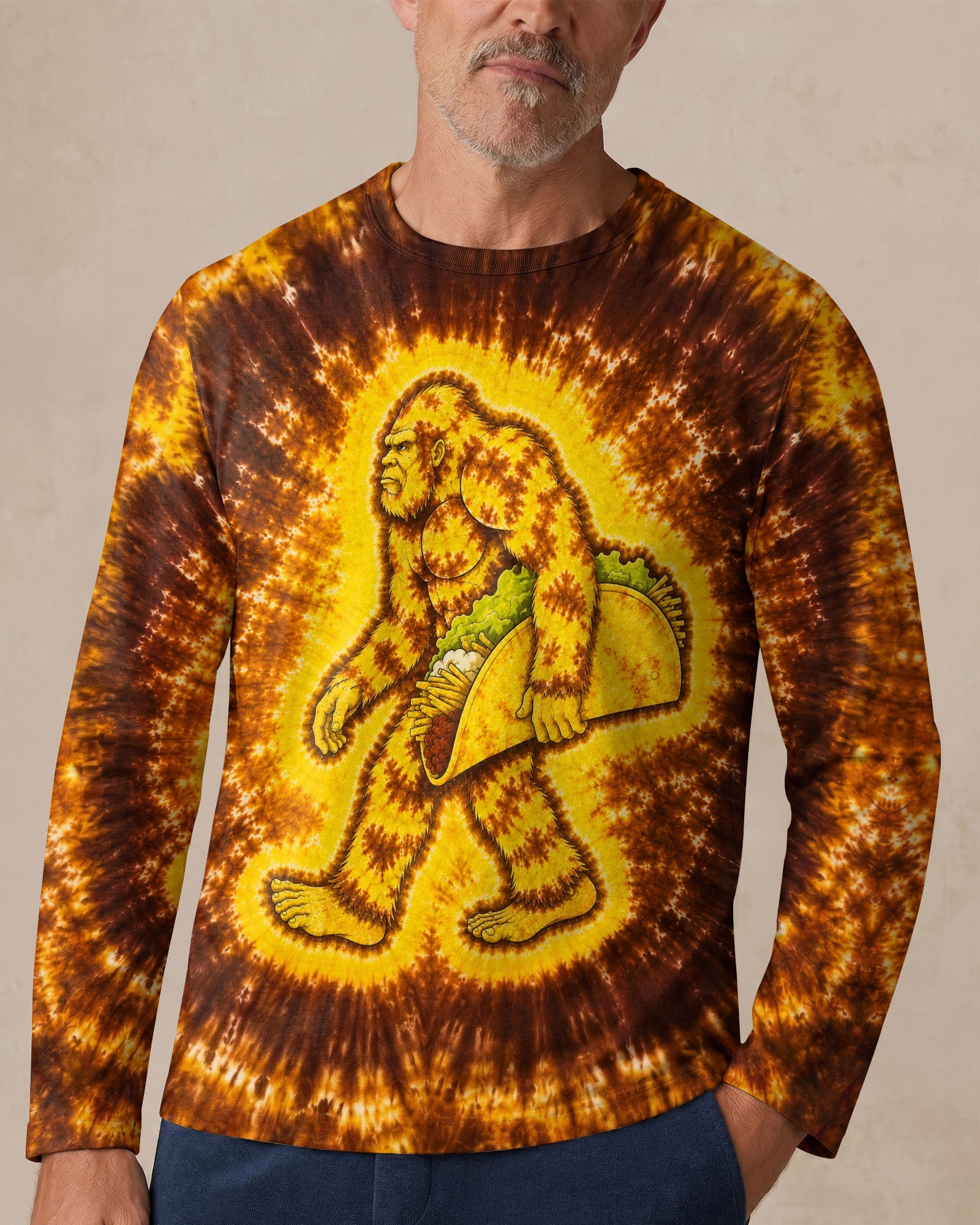 BIGFOOT TACO SWIRL ALL OVER PRINT  - TLHN2906262