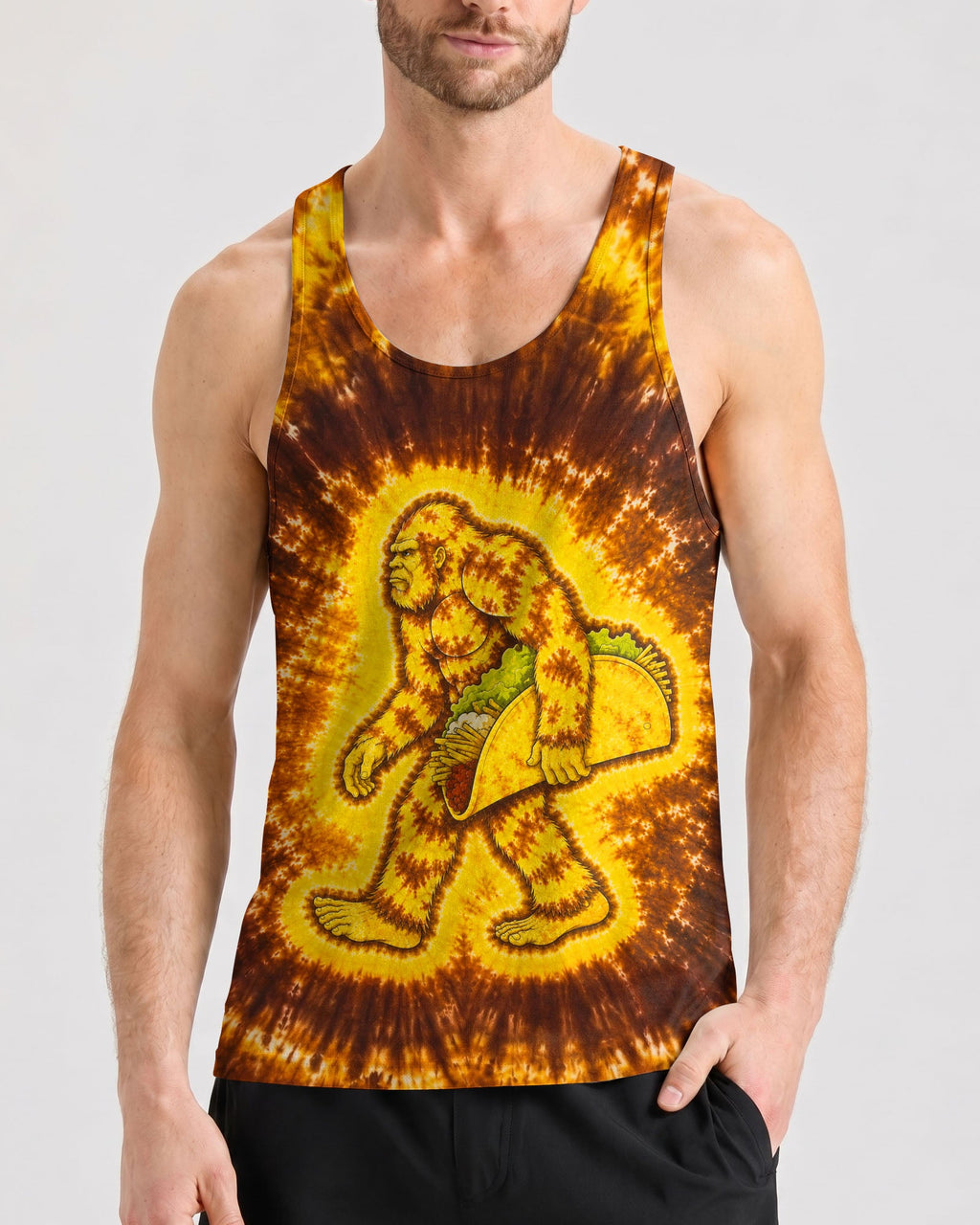 BIGFOOT TACO SWIRL ALL OVER PRINT  - TLHN2906262