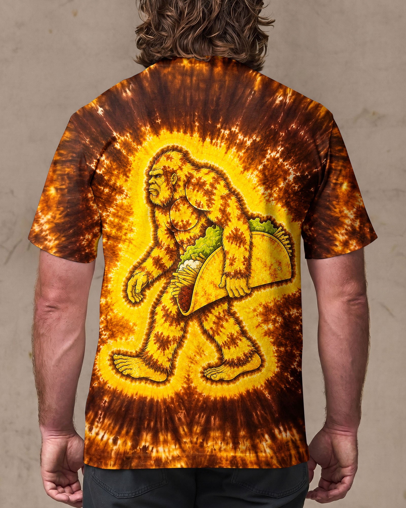BIGFOOT TACO SWIRL ALL OVER PRINT  - TLHN2906262