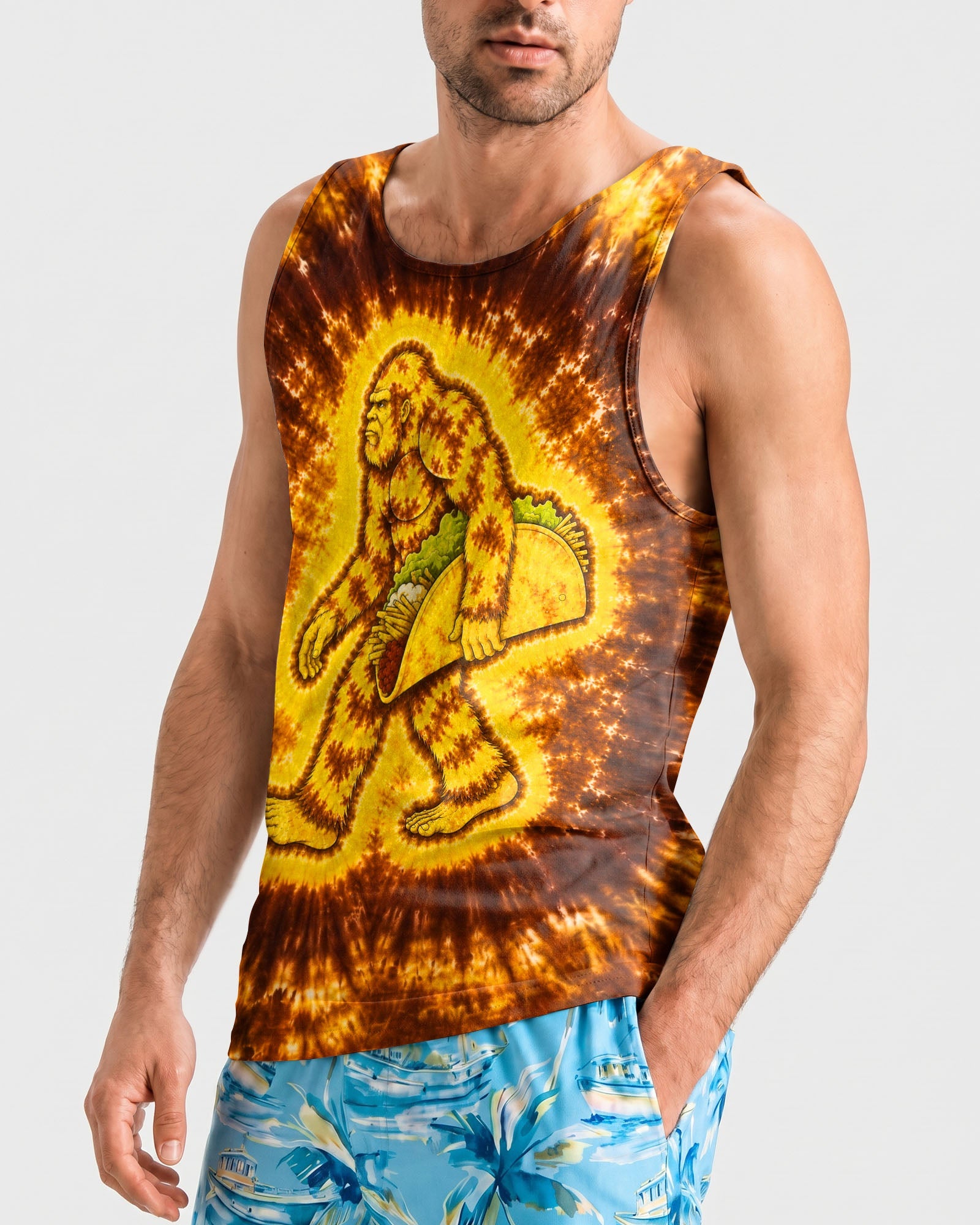 BIGFOOT TACO SWIRL ALL OVER PRINT  - TLHN2906262