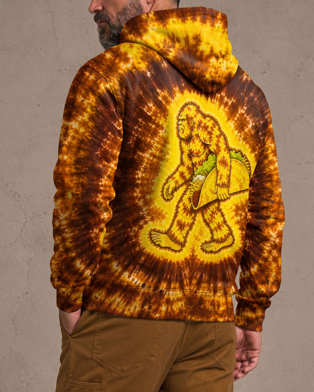 BIGFOOT TACO SWIRL ALL OVER PRINT  - TLHN2906262