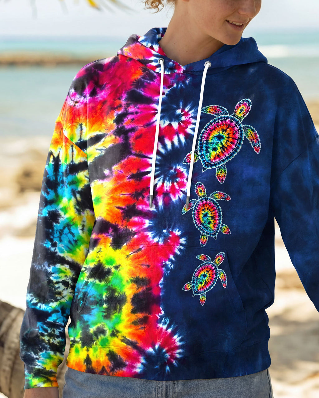 TURTLE WAVES SWIRL ALL OVER PRINT  - TLNO0406261