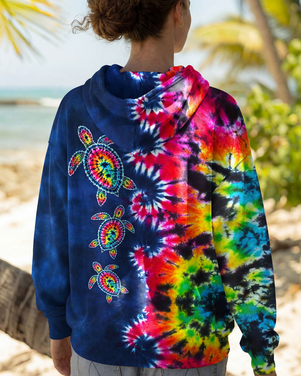 TURTLE WAVES SWIRL ALL OVER PRINT  - TLNO0406261