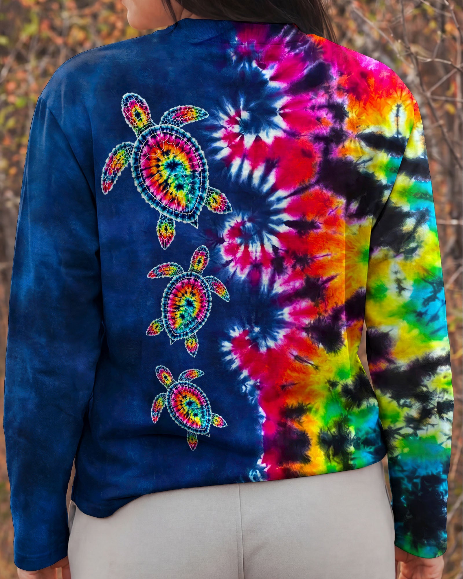 TURTLE WAVES SWIRL ALL OVER PRINT  - TLNO0406261