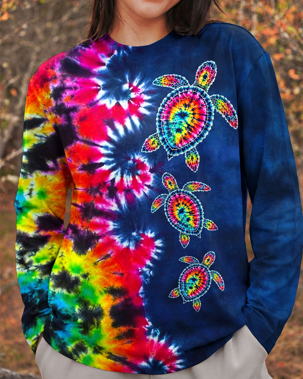 TURTLE WAVES SWIRL ALL OVER PRINT  - TLNO0406261