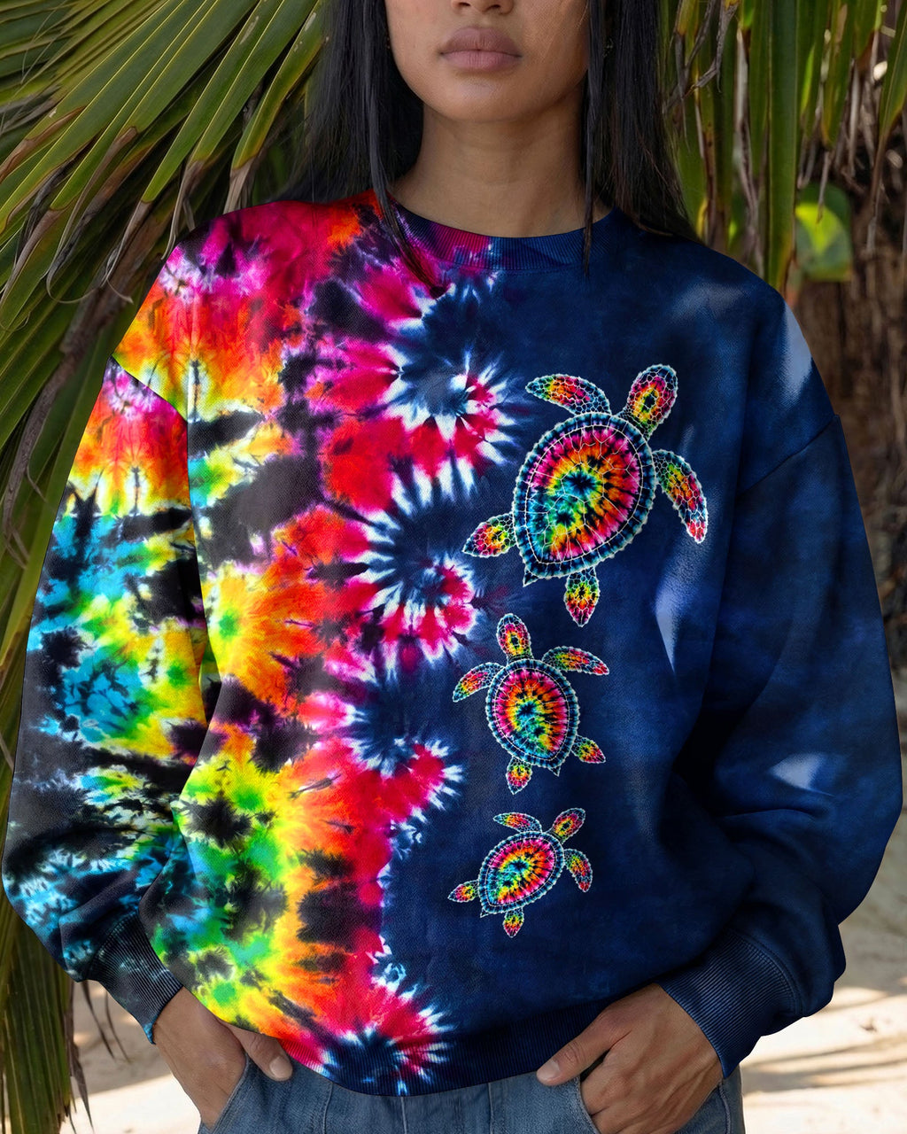 TURTLE WAVES SWIRL ALL OVER PRINT  - TLNO0406261