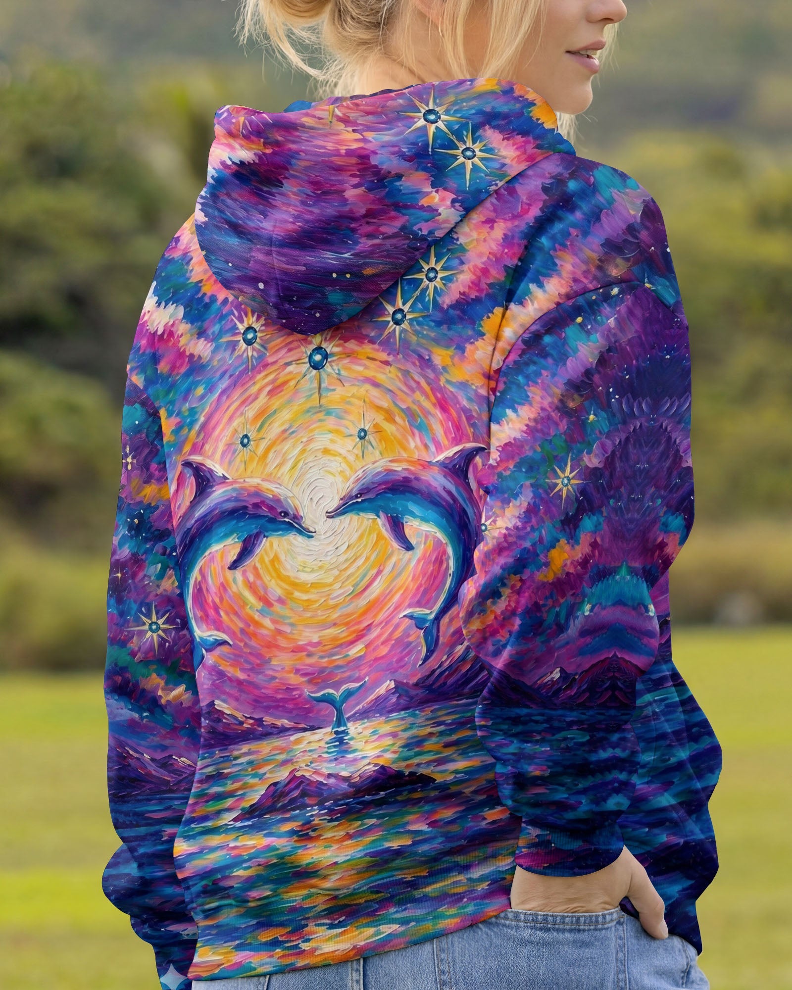 DOLPHIN SUNRISE  ALL OVER PRINT - TLNO0605261