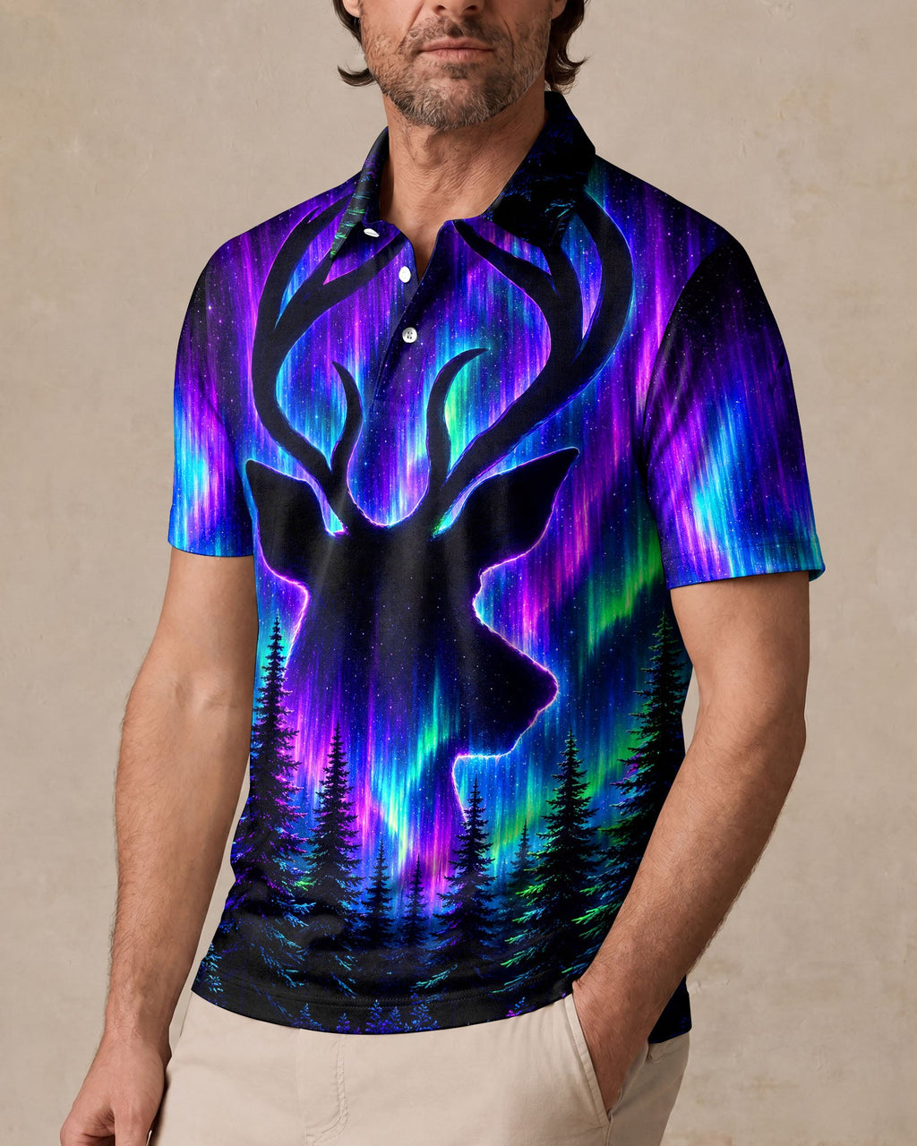 AURORA WILDERNESS DEER HUNTING ALL OVER PRINT  - TLNT0707262