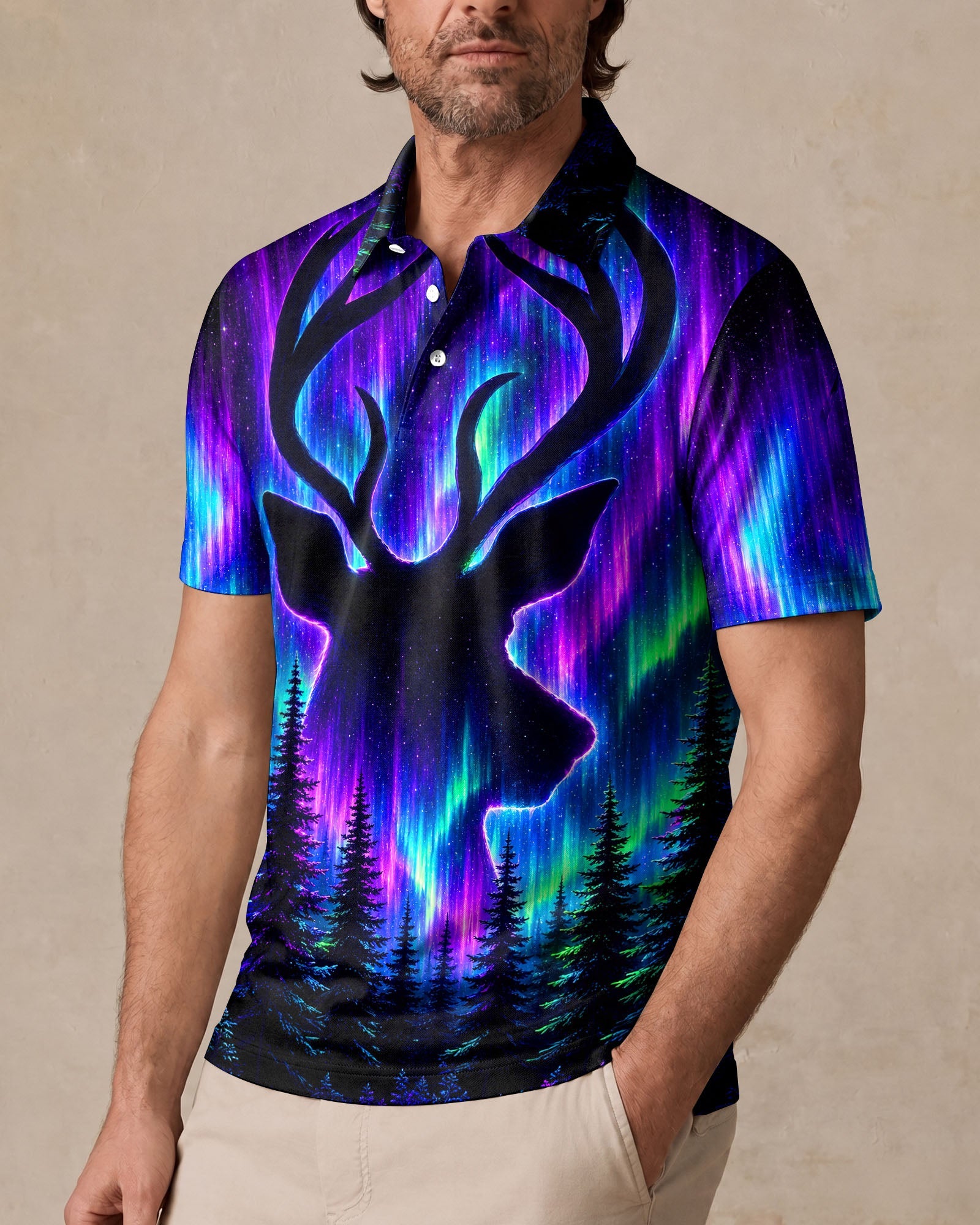 AURORA WILDERNESS DEER HUNTING ALL OVER PRINT  - TLNT0707262