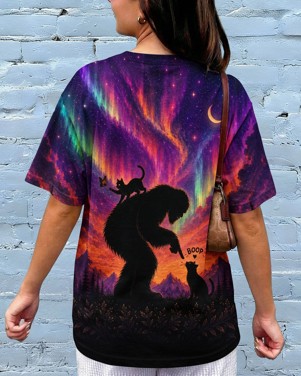 BOOP BIGFOOT CAT AURORA ALL OVER PRINT - TLNO0707261
