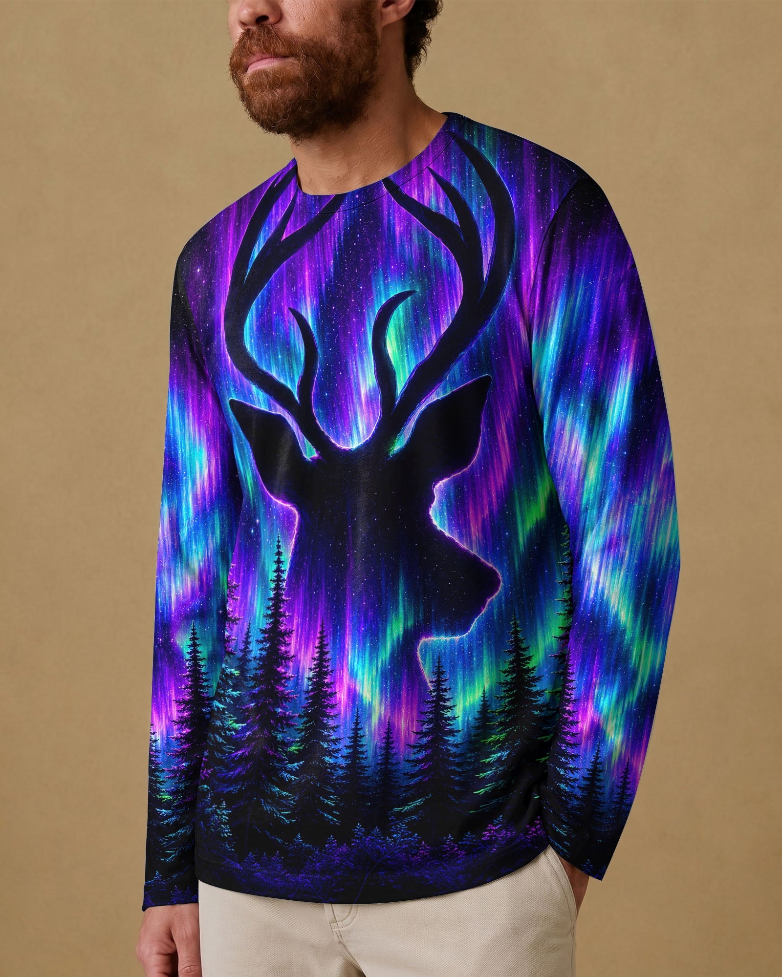 AURORA WILDERNESS DEER HUNTING ALL OVER PRINT  - TLNT0707262