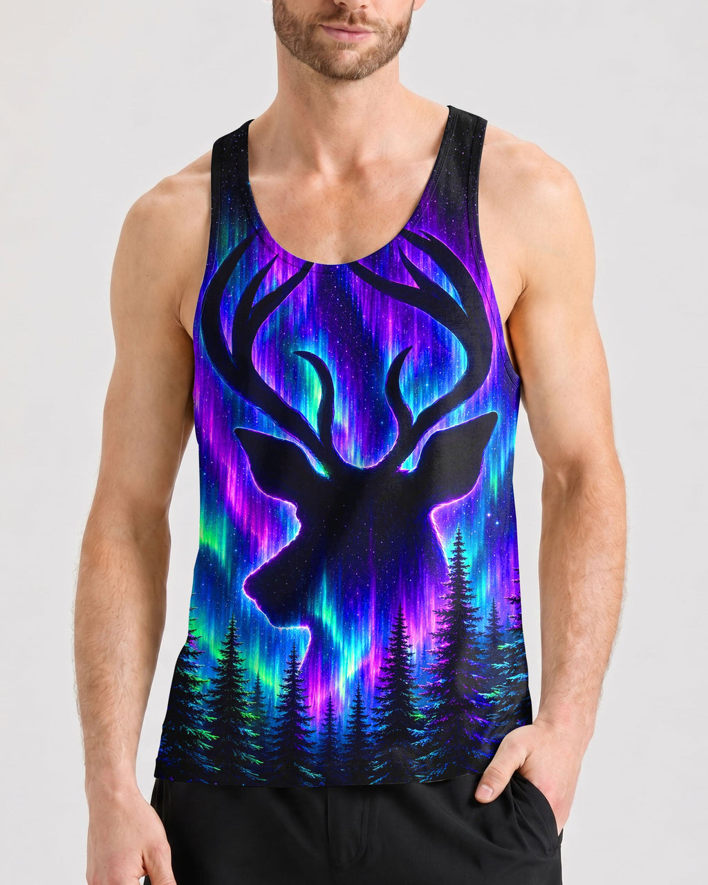 AURORA WILDERNESS DEER HUNTING ALL OVER PRINT  - TLNT0707262