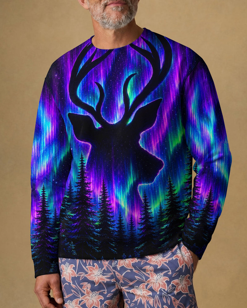 AURORA WILDERNESS DEER HUNTING ALL OVER PRINT  - TLNT0707262