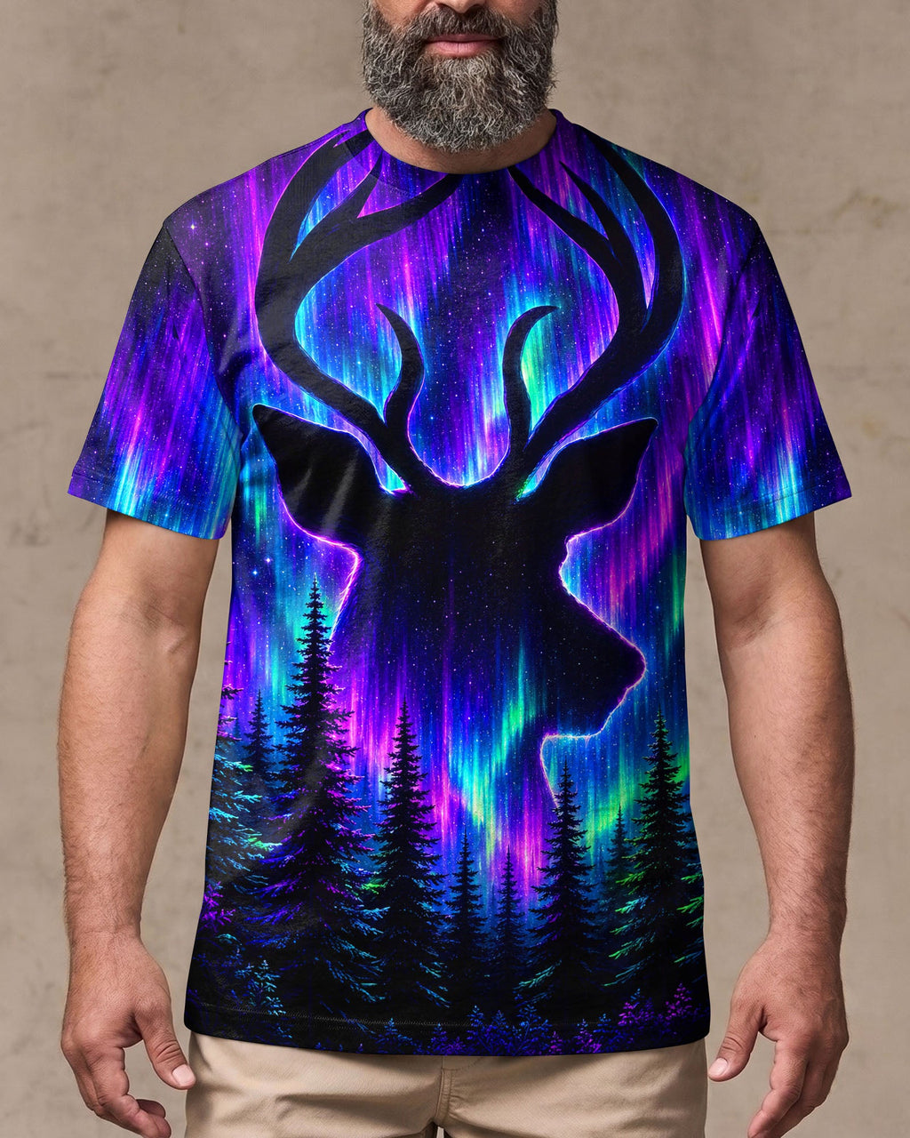 AURORA WILDERNESS DEER HUNTING ALL OVER PRINT  - TLNT0707262