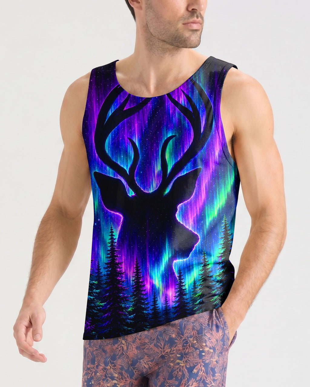 AURORA WILDERNESS DEER HUNTING ALL OVER PRINT  - TLNT0707262