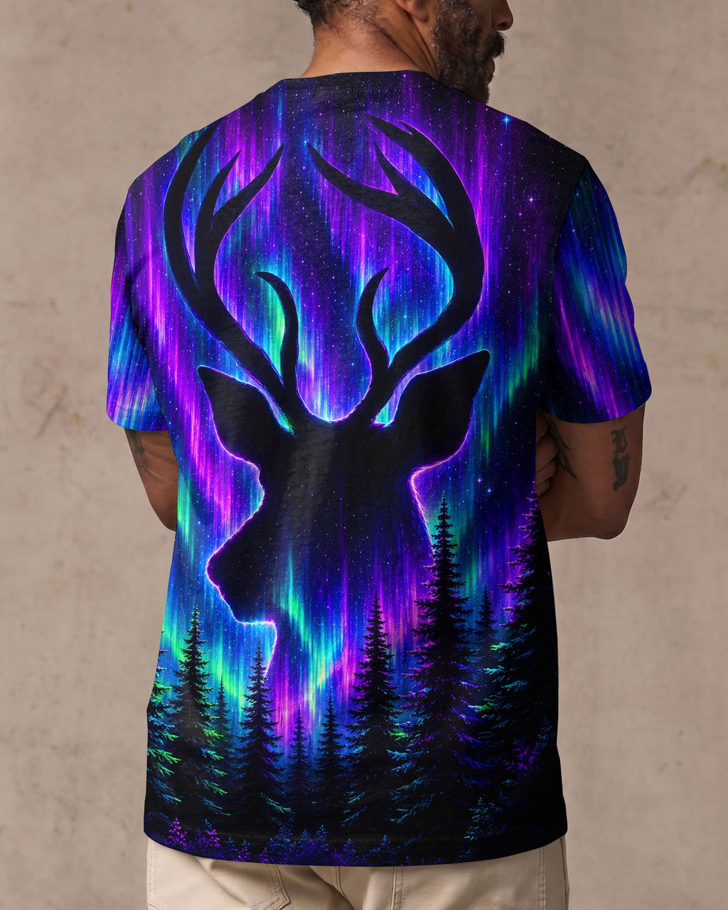AURORA WILDERNESS DEER HUNTING ALL OVER PRINT  - TLNT0707262