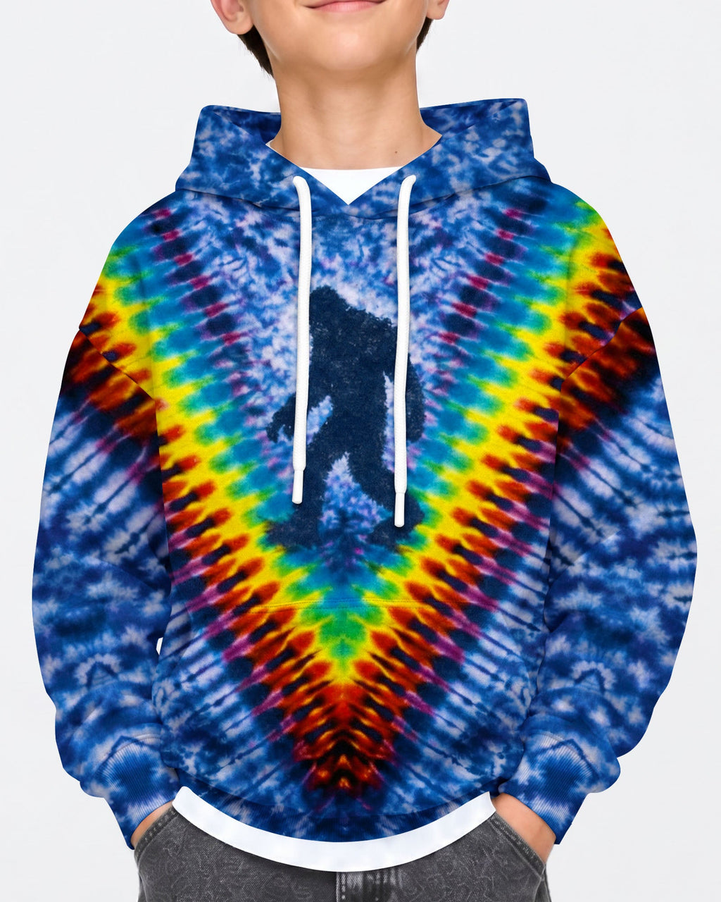BIGFOOT SWIRL KIDS ALL OVER PRINT - TLNO0806261