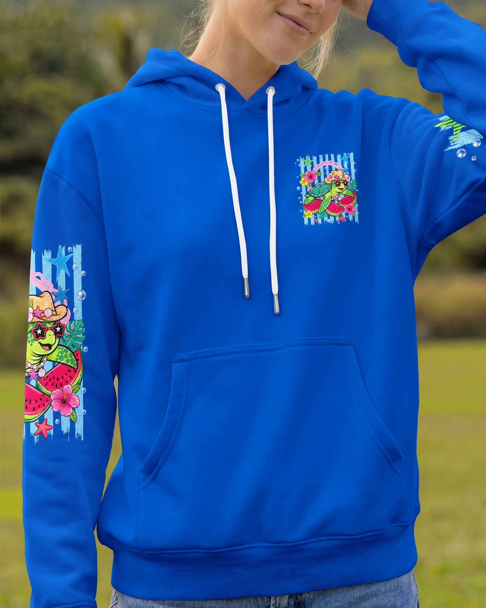 DO THE WATERMELON CRAWL TURTLE ALL OVER PRINT - TLNO1106262