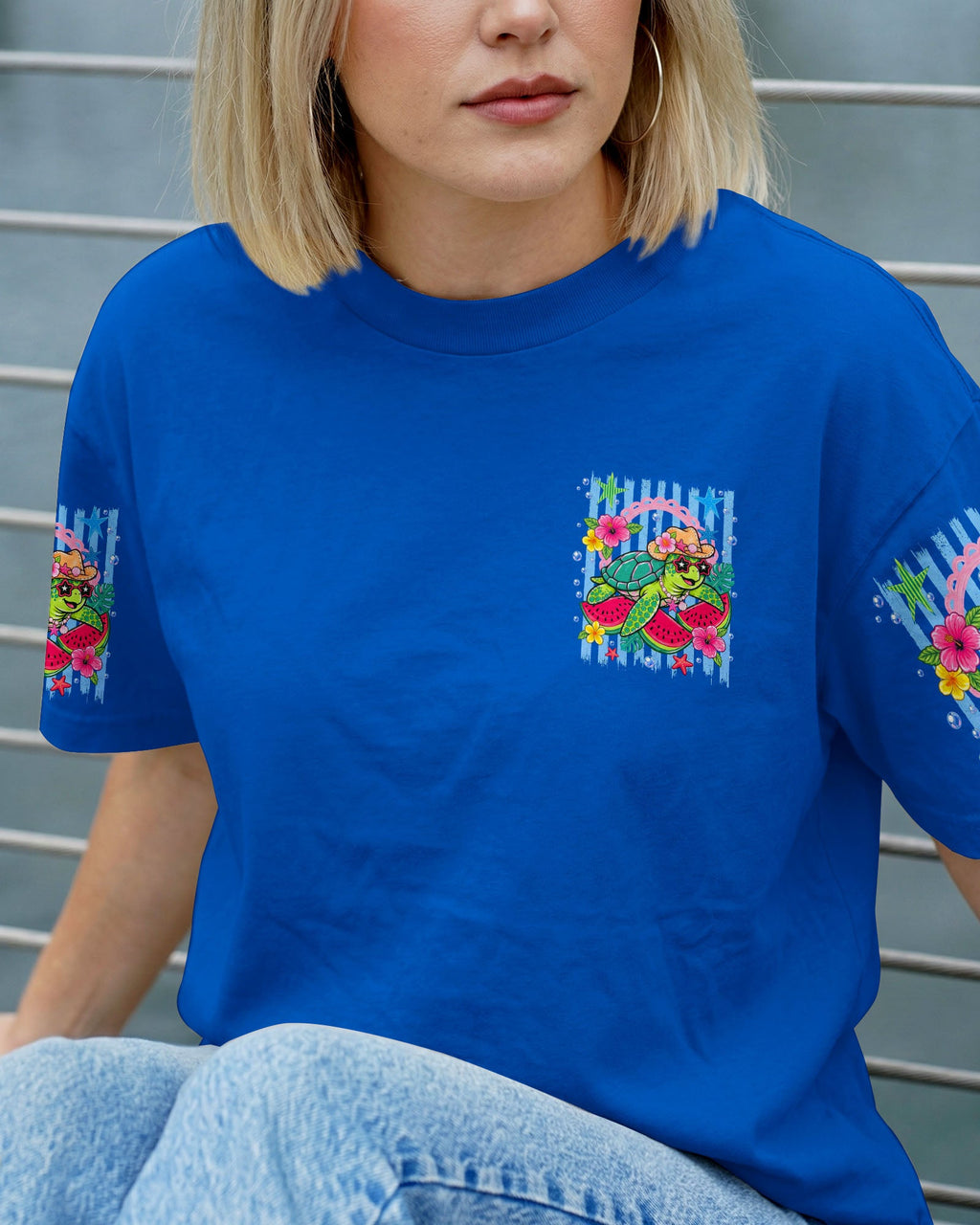DO THE WATERMELON CRAWL TURTLE ALL OVER PRINT - TLNO1106262