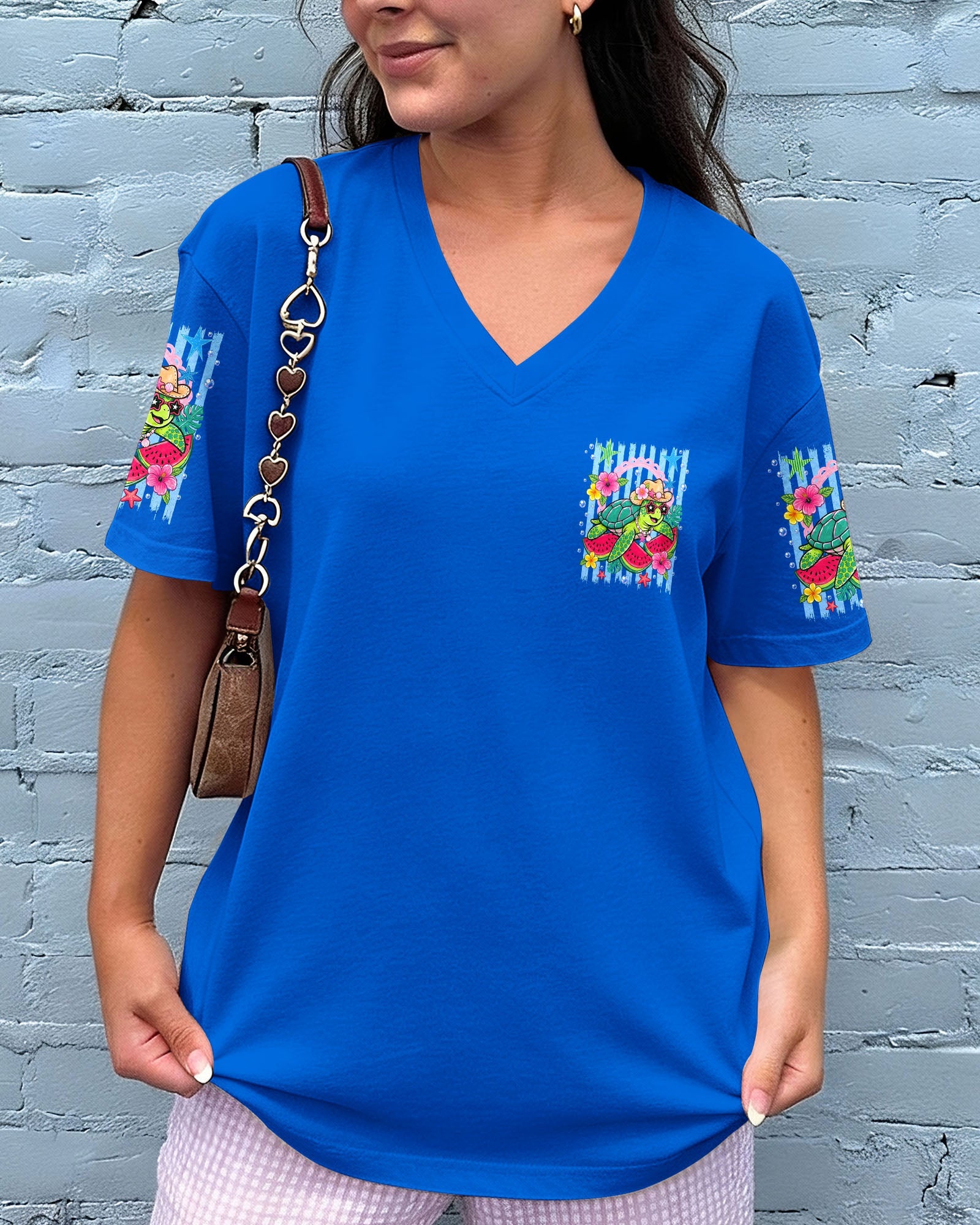 DO THE WATERMELON CRAWL TURTLE ALL OVER PRINT - TLNO1106262