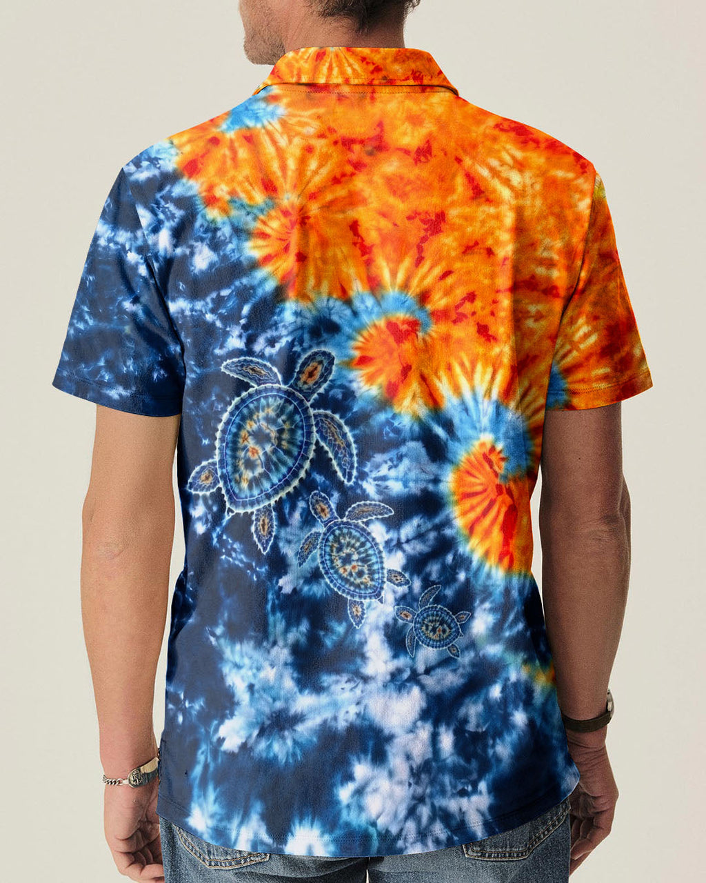 VIBRANT SEA TURTLE ALL OVER PRINT  - TLNO1405261